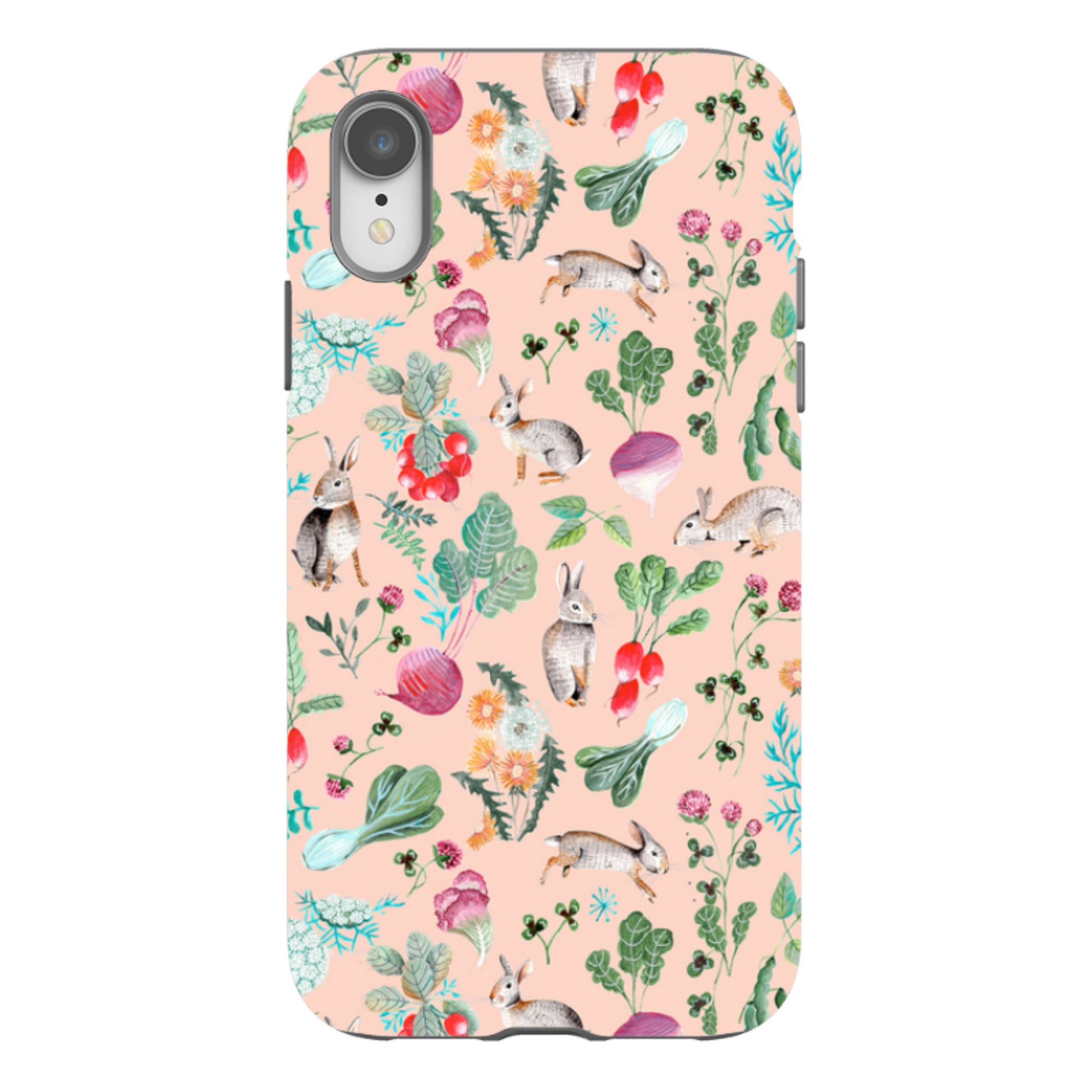 iPhone Tough Case - Rabbits By Caroline Bonne Muller