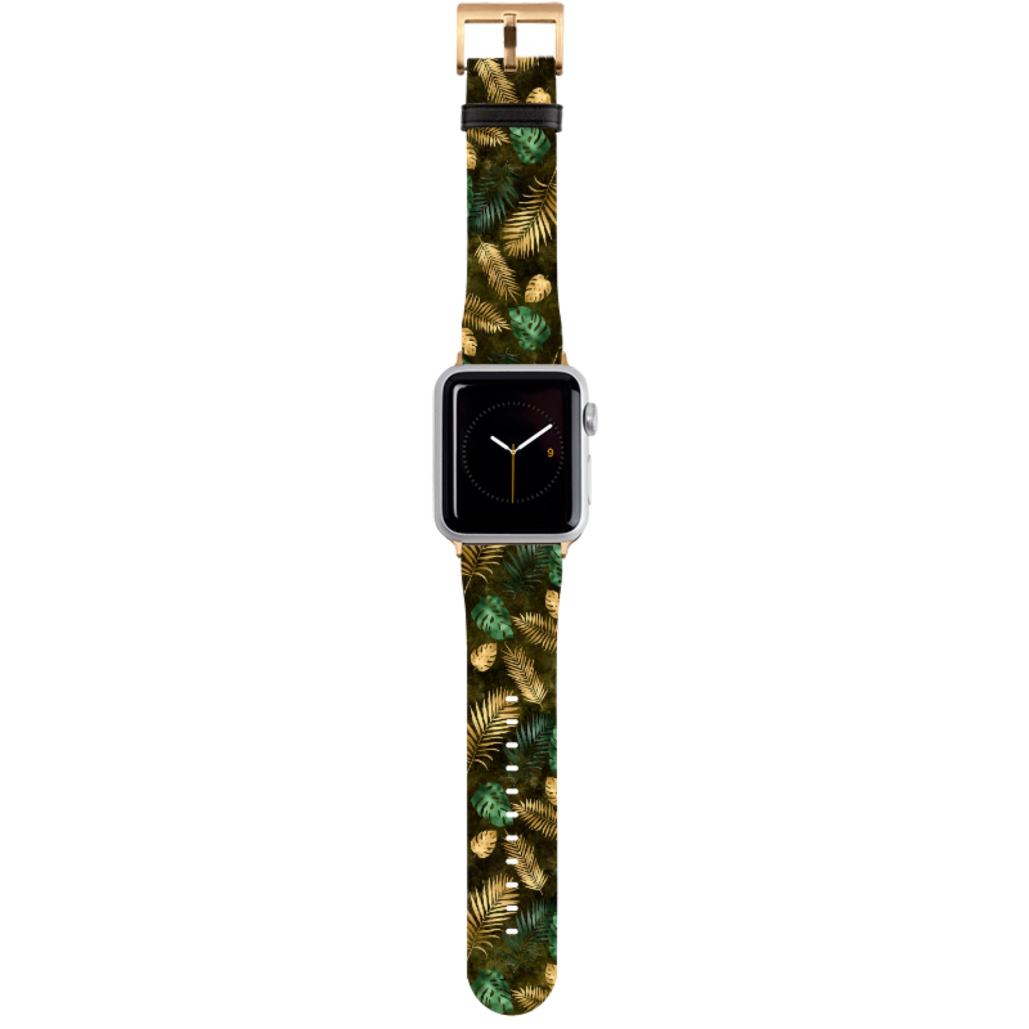 Feather Greens Apple Watch Strap
