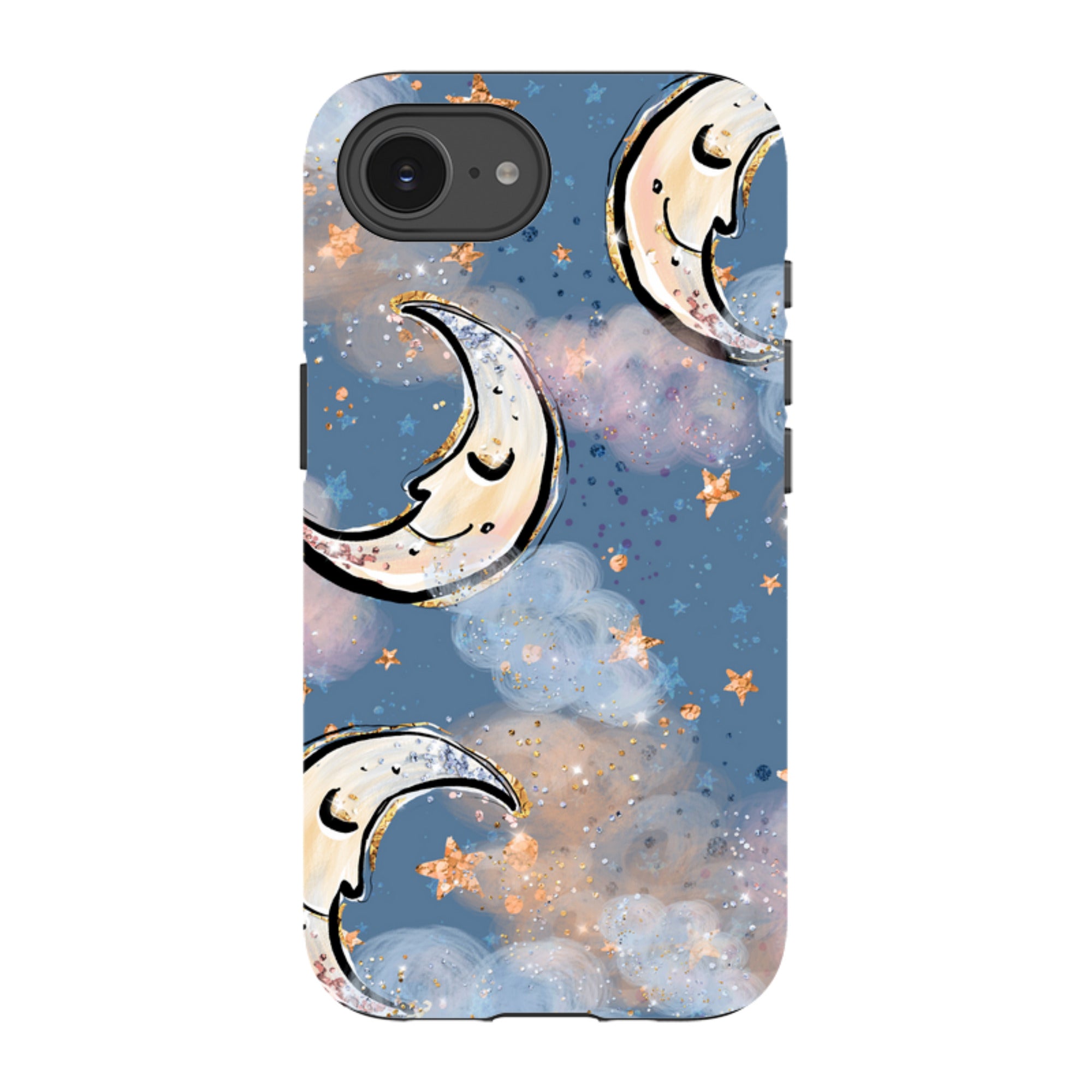 iPhone Tough Case - Moon And Stars