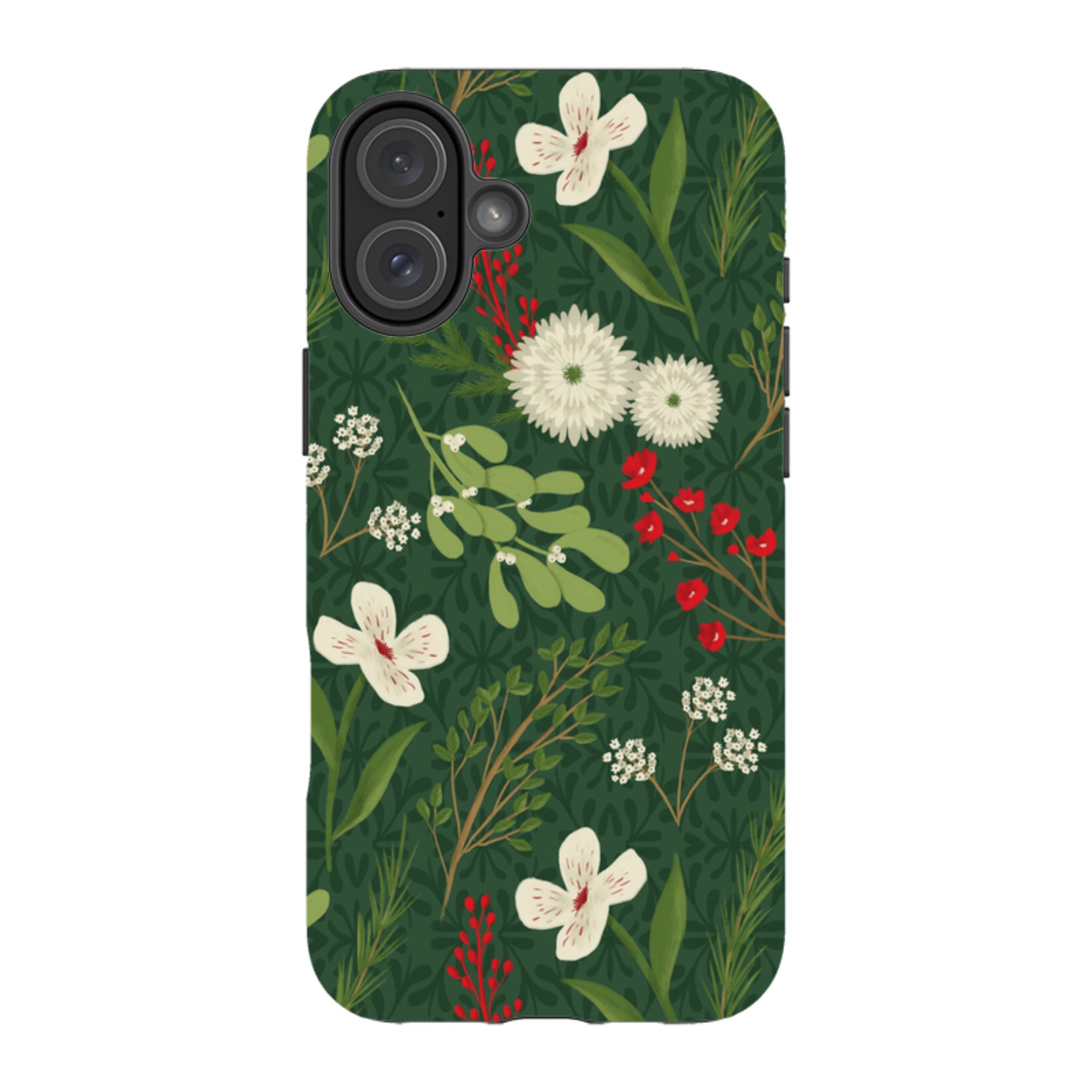 iPhone Tough Case - Holiday Foliage By Abby Jacobs