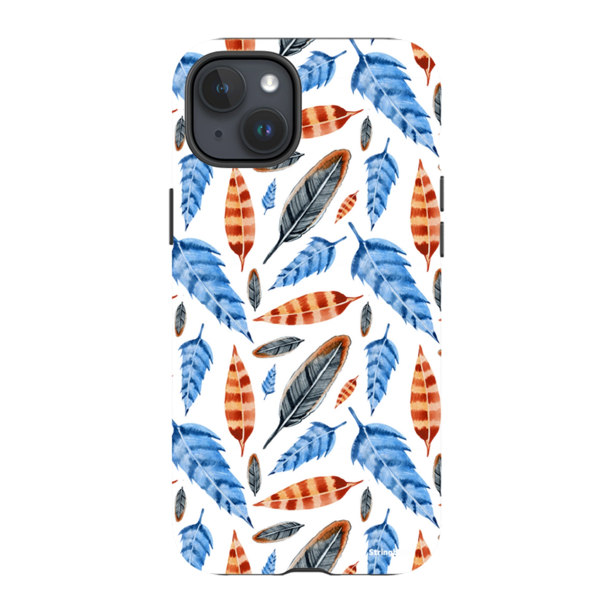 iPhone MagSafe Tough Case - Multi Feathers