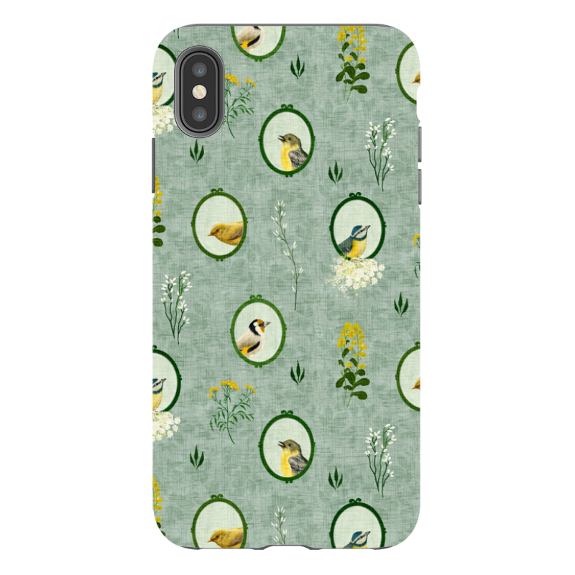 iPhone Tough Case - Song Bird Frames By Katherine Quinn