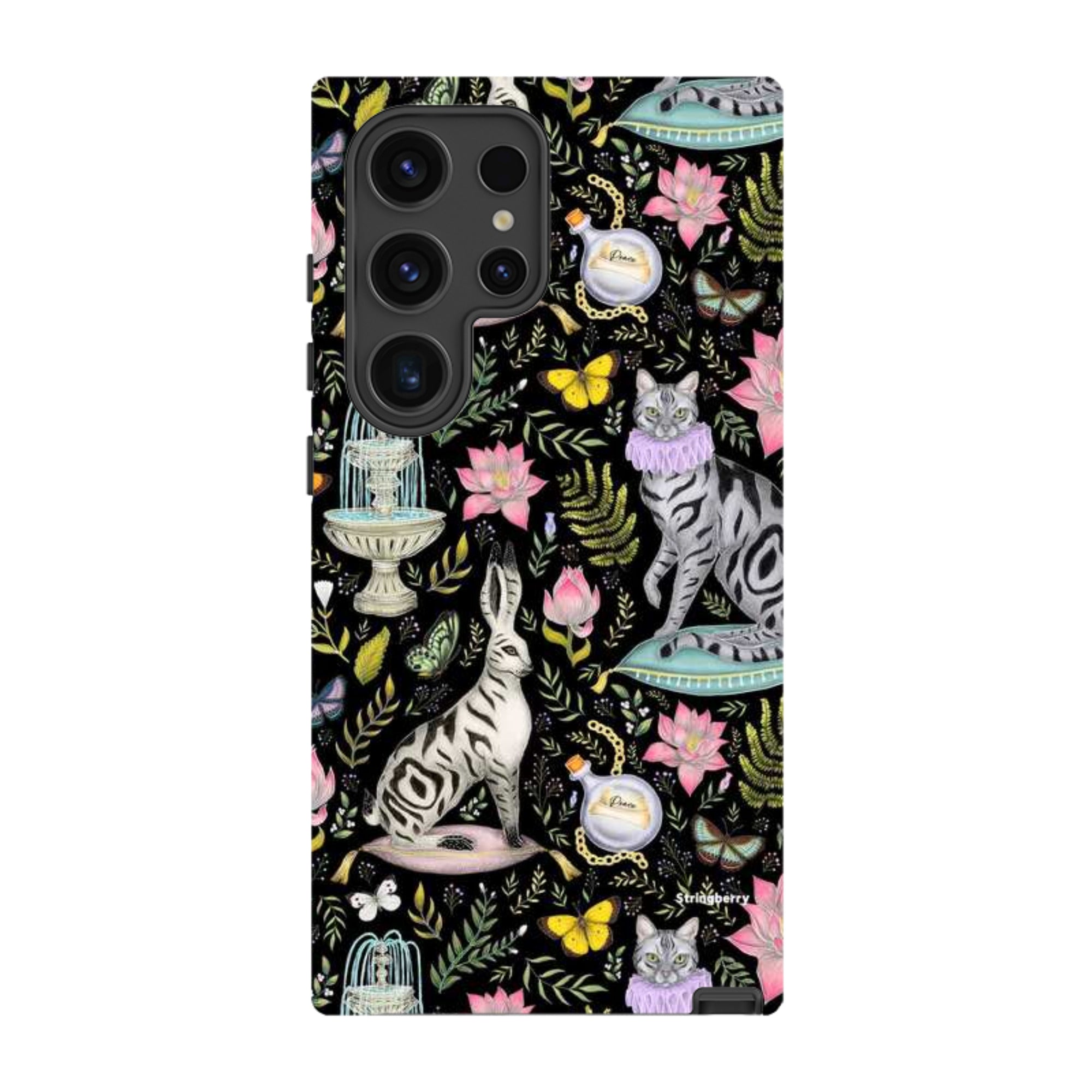 Samsung Tough Case - Lotus Garden By Catherine Rowe