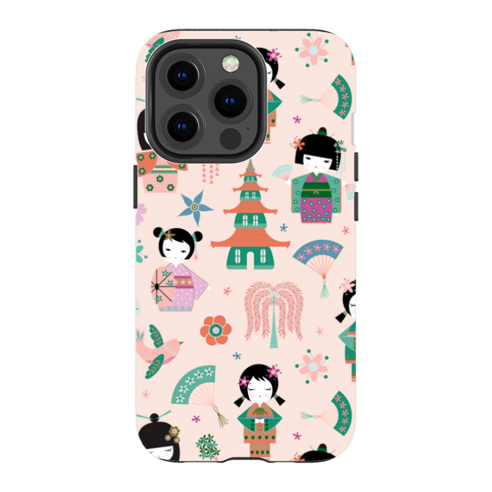 iPhone MagSafe Tough Case -  Sakura II By Suzy Taylor