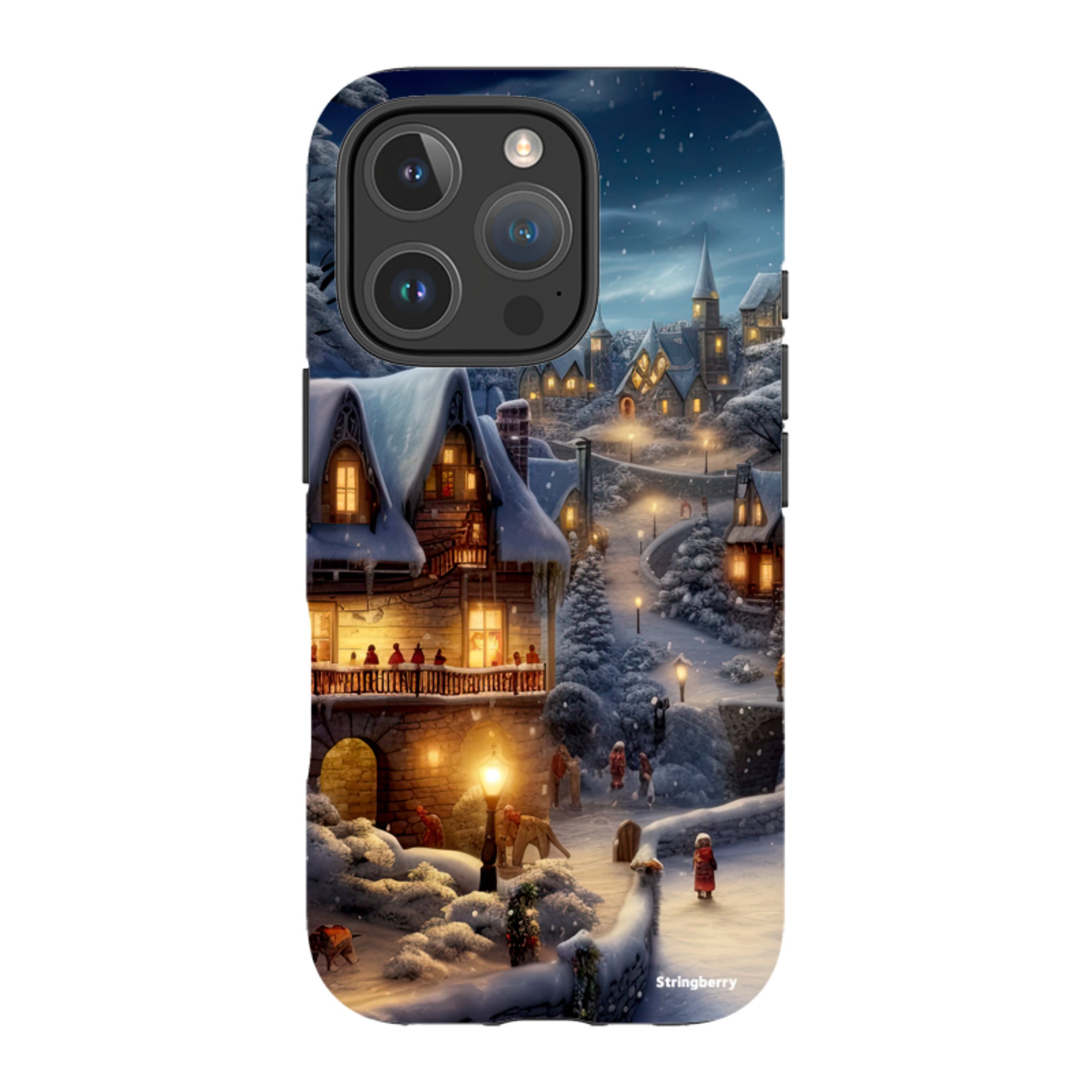 iPhone MagSafe Tough Case - Scandinavian Winter Night