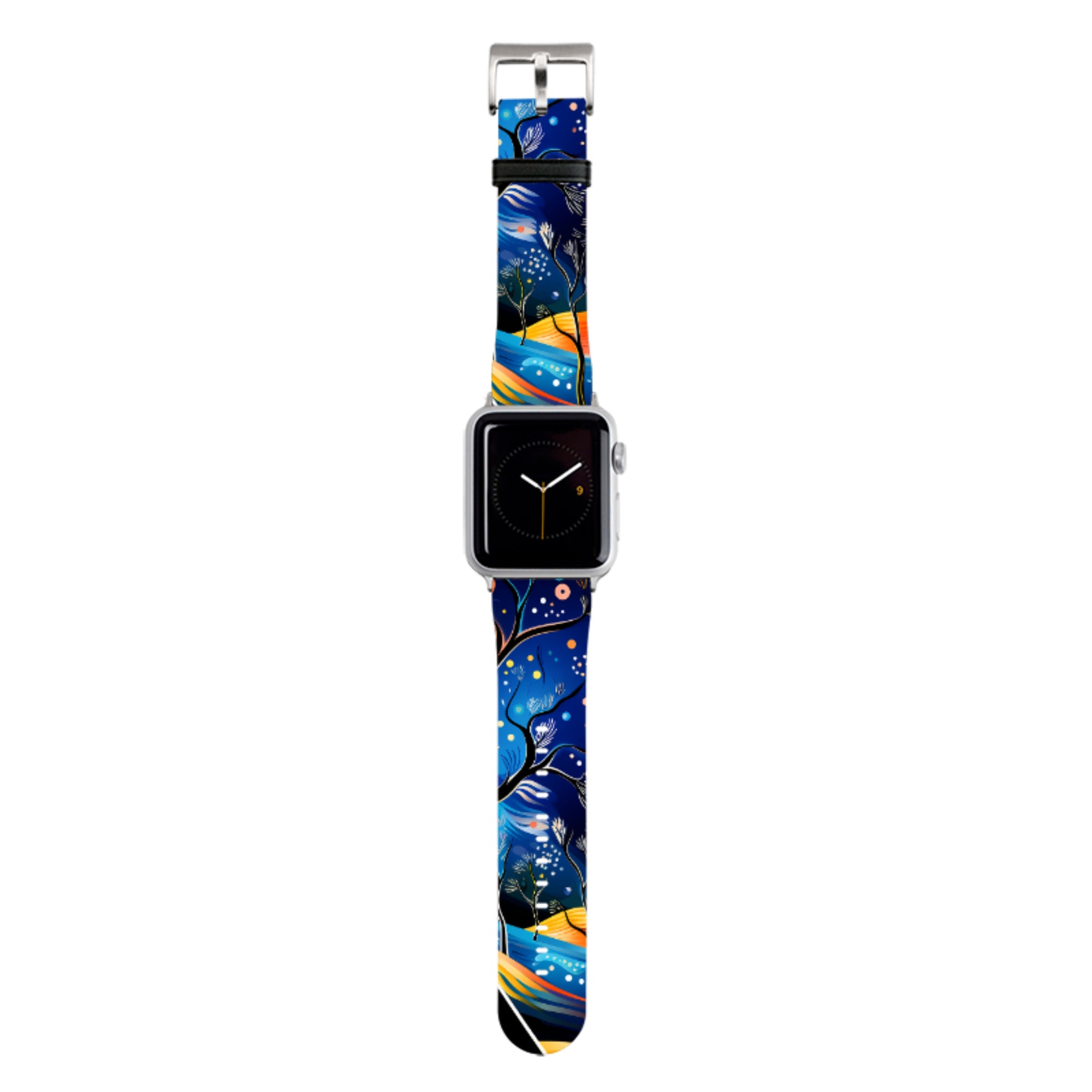 Rainbow Night Stars Apple Watch Strap