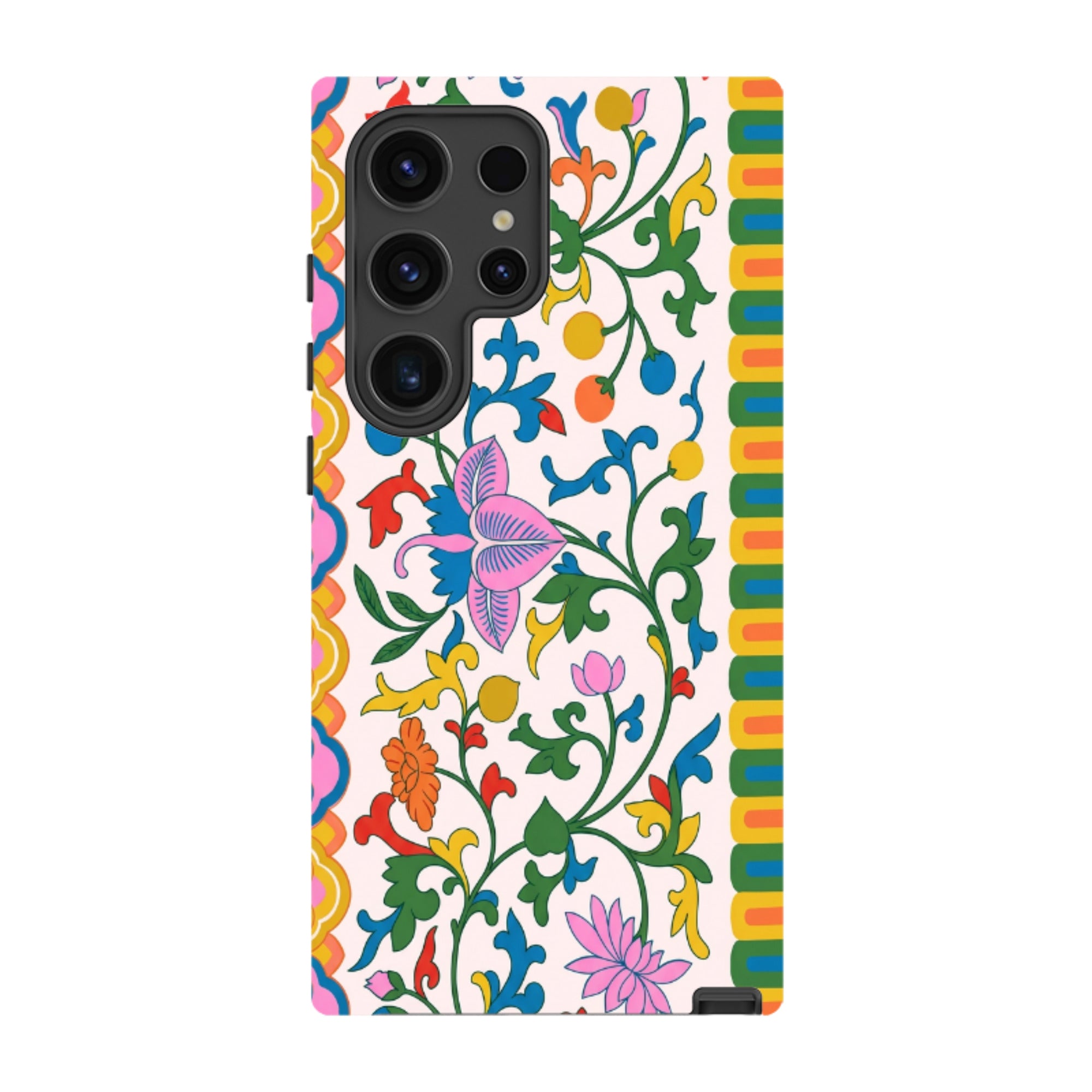 Samsung Tough Case - Vintage Asian Silk Tapestry