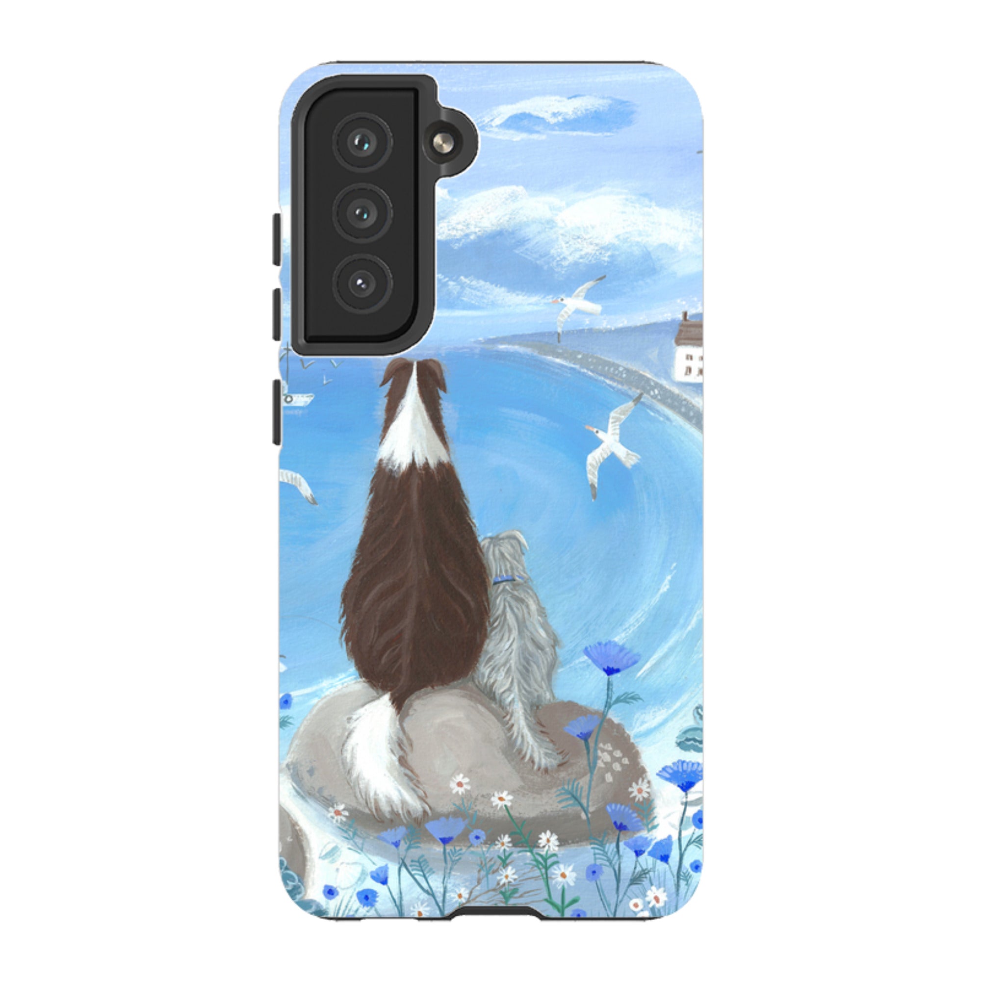Samsung Tough Case - Beach Dog By Mary Stubberfield