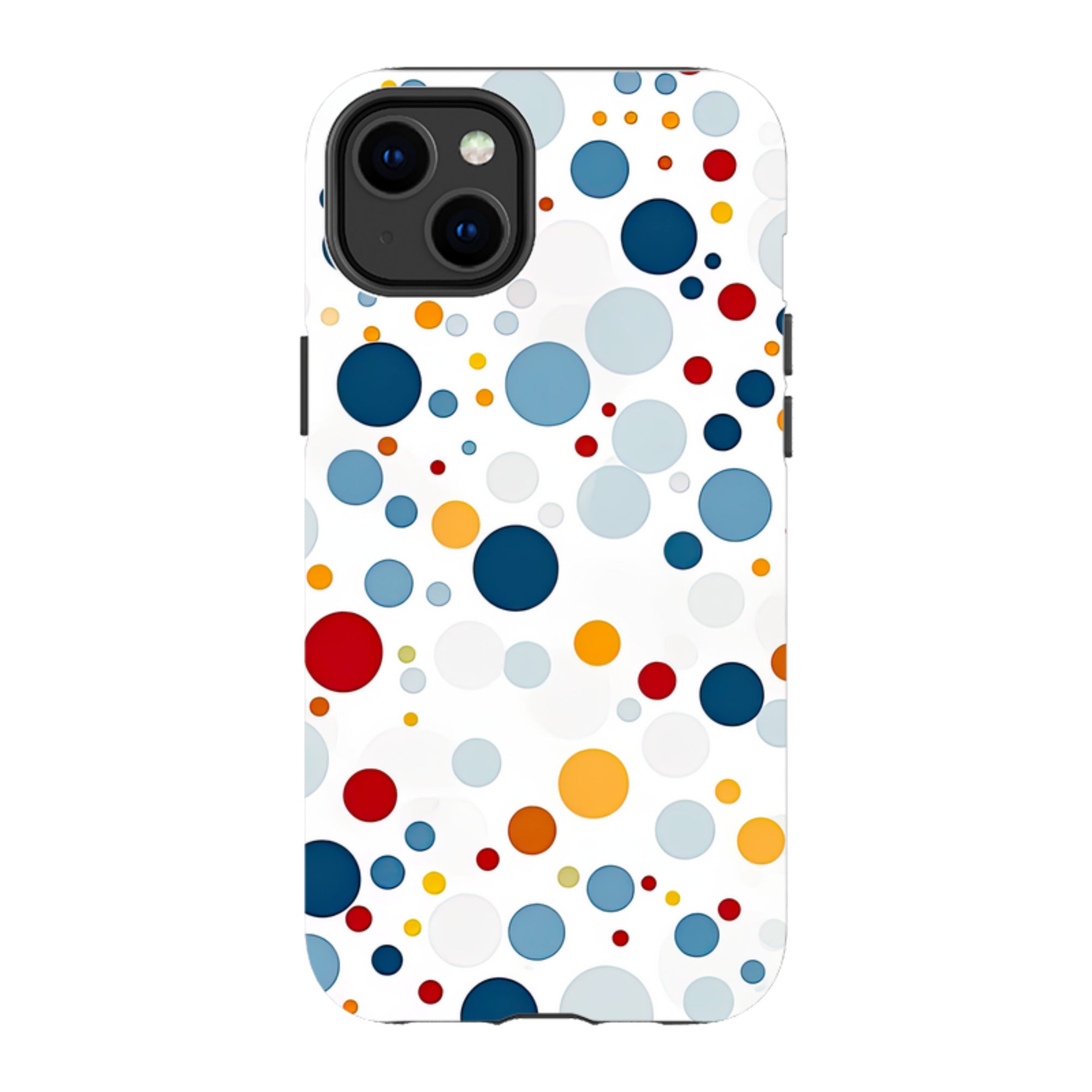 iPhone MagSafe Tough Case - Space Polka Dots