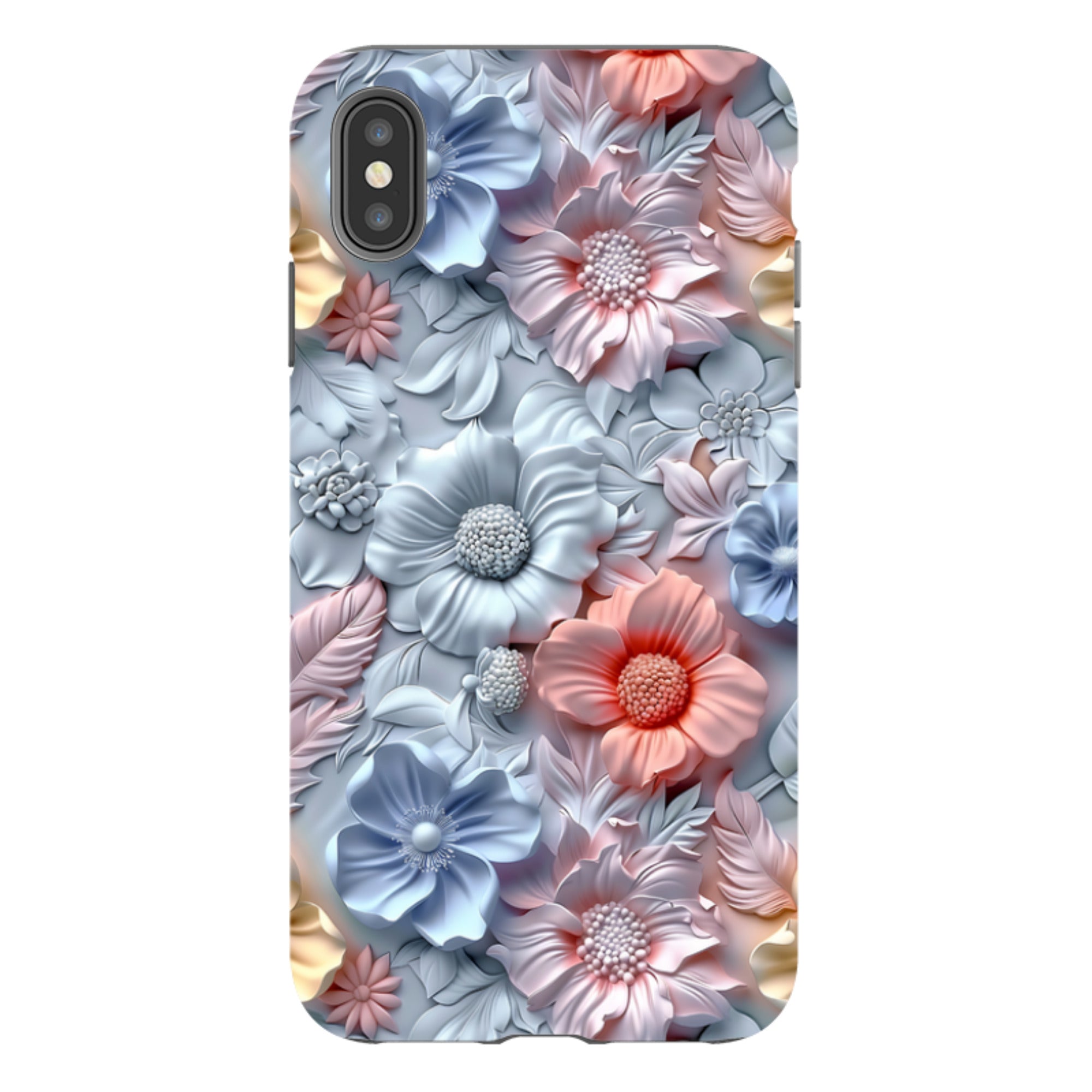 iPhone Tough Case -Marigold Floral