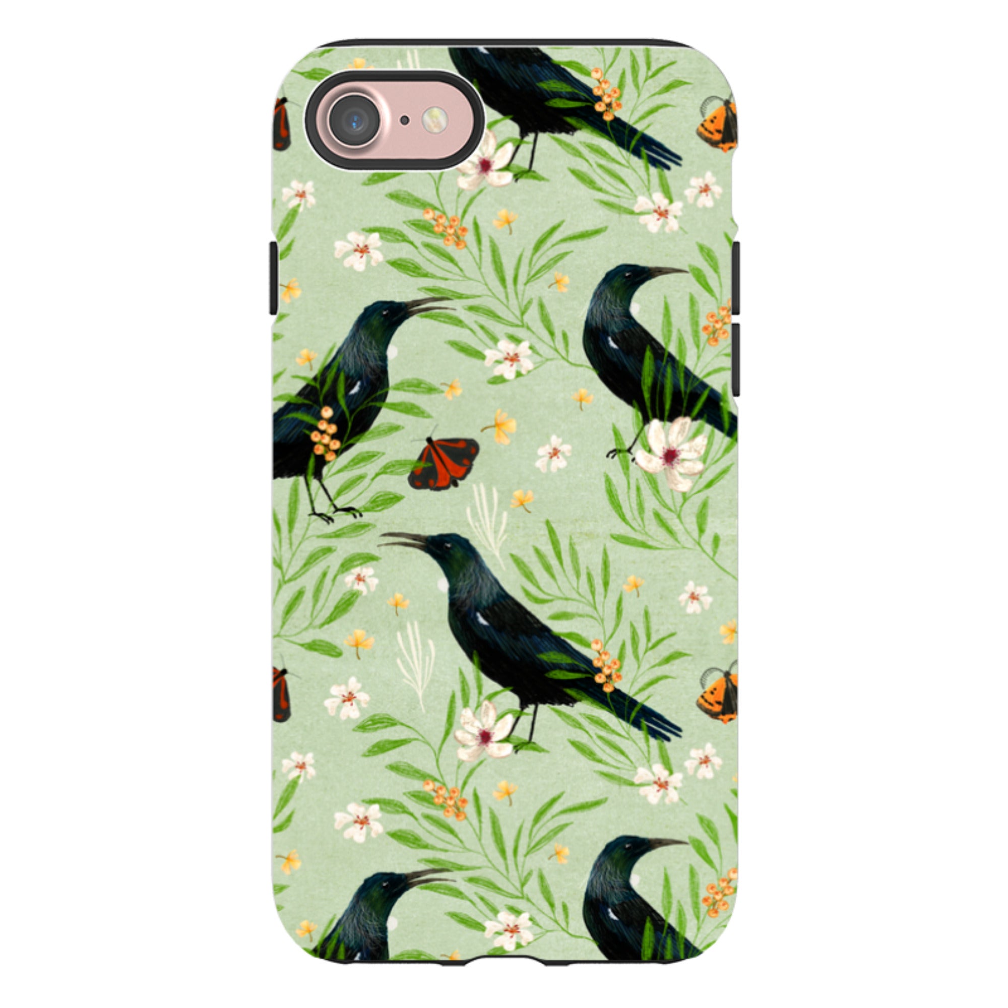 iPhone Tough Case - Tui Mint By Katherine Quinn