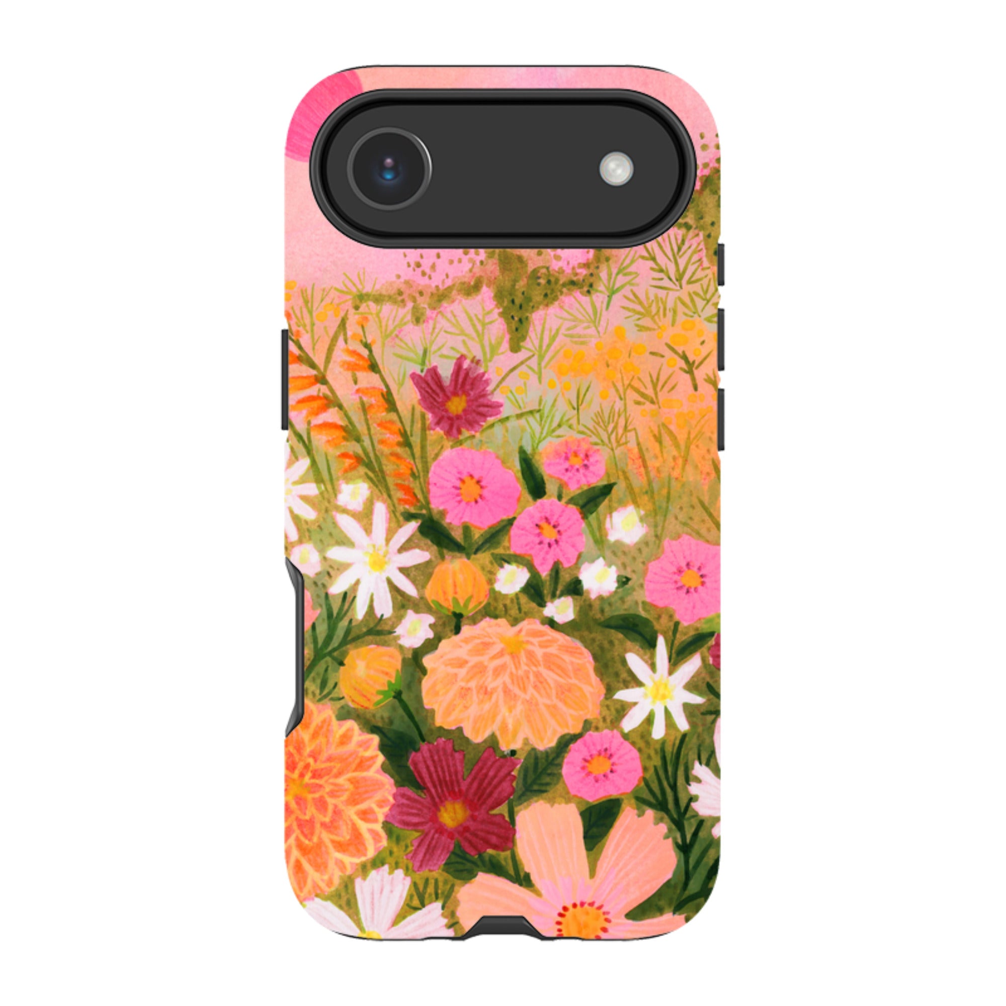 iPhone Tough Case - Flower Farm Sunset By Lee Foster Wilson