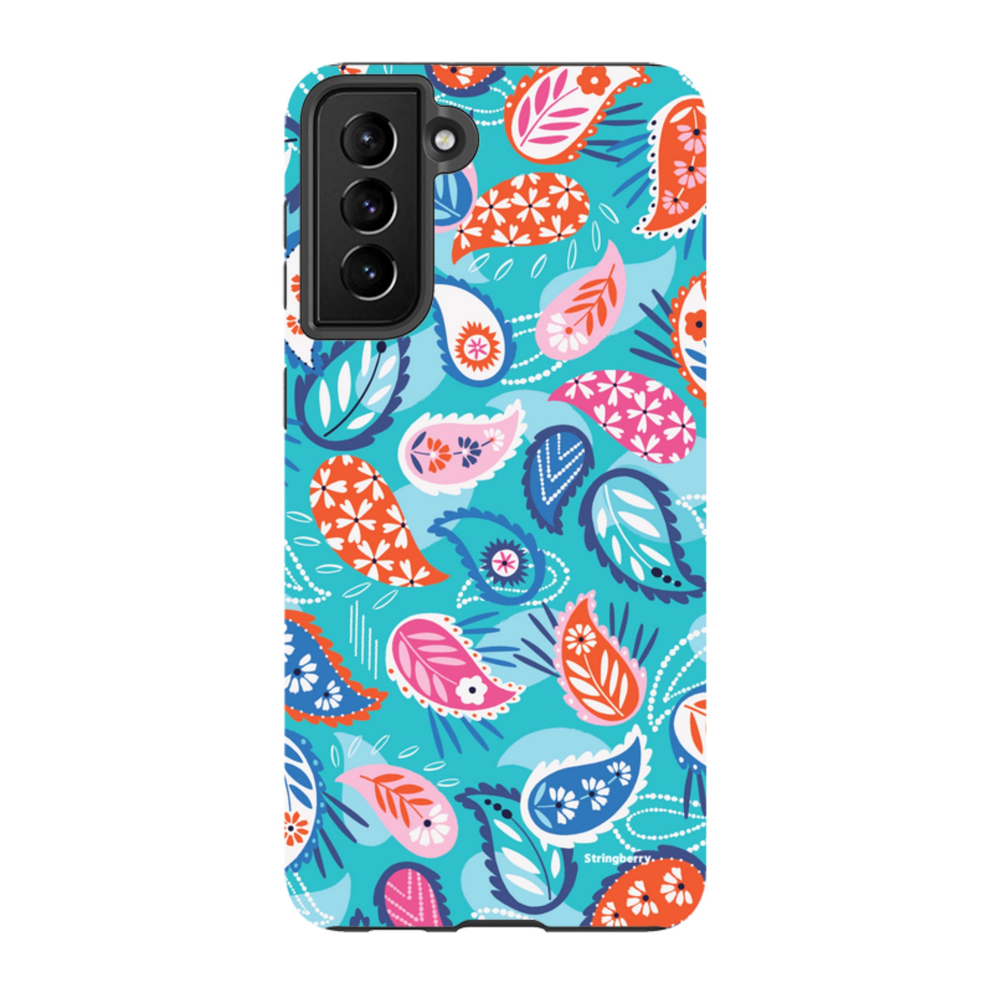 Samsung Tough Case - Paisley Blue By Ali Brookes