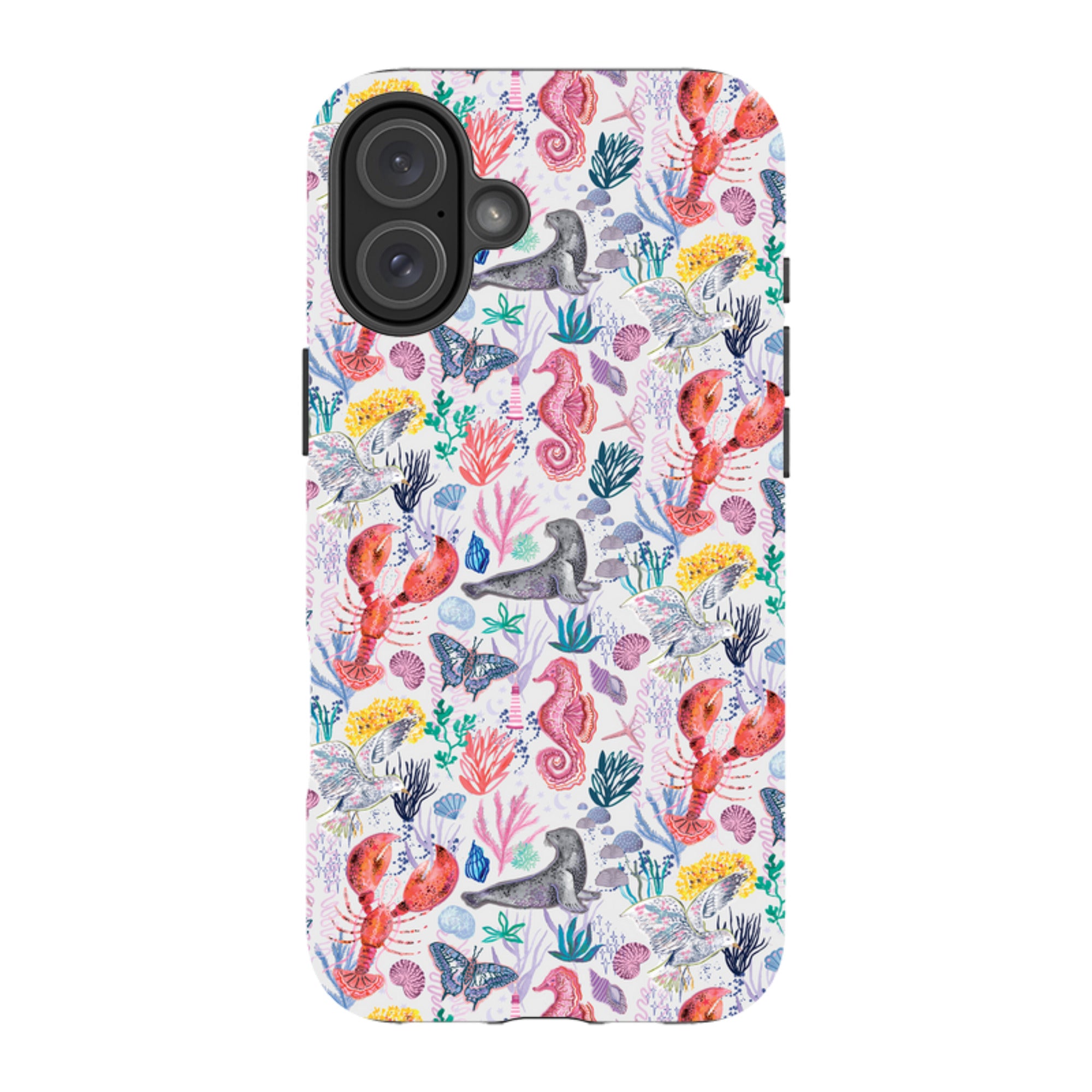 iPhone Case - Coastline Pattern-D By Emma Frances Grant