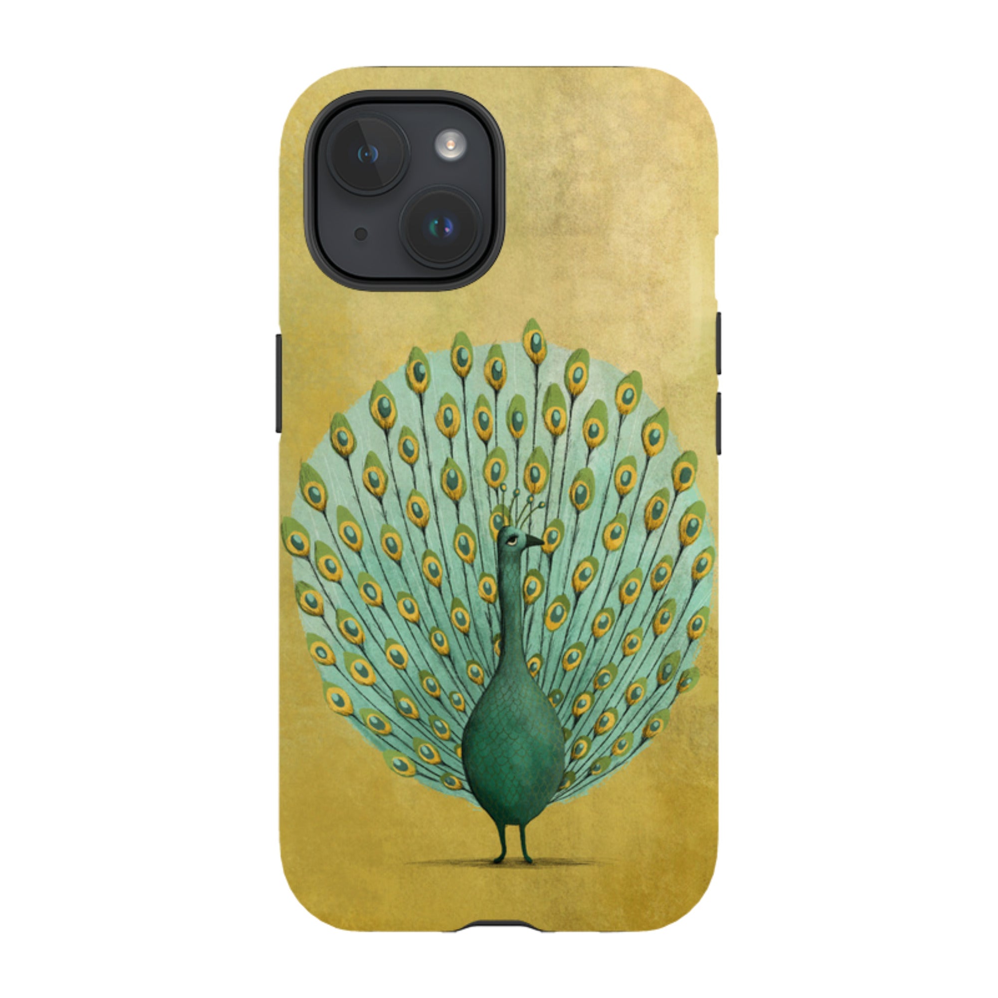 iPhone Tough Case - Peacock By Maja Lindberg