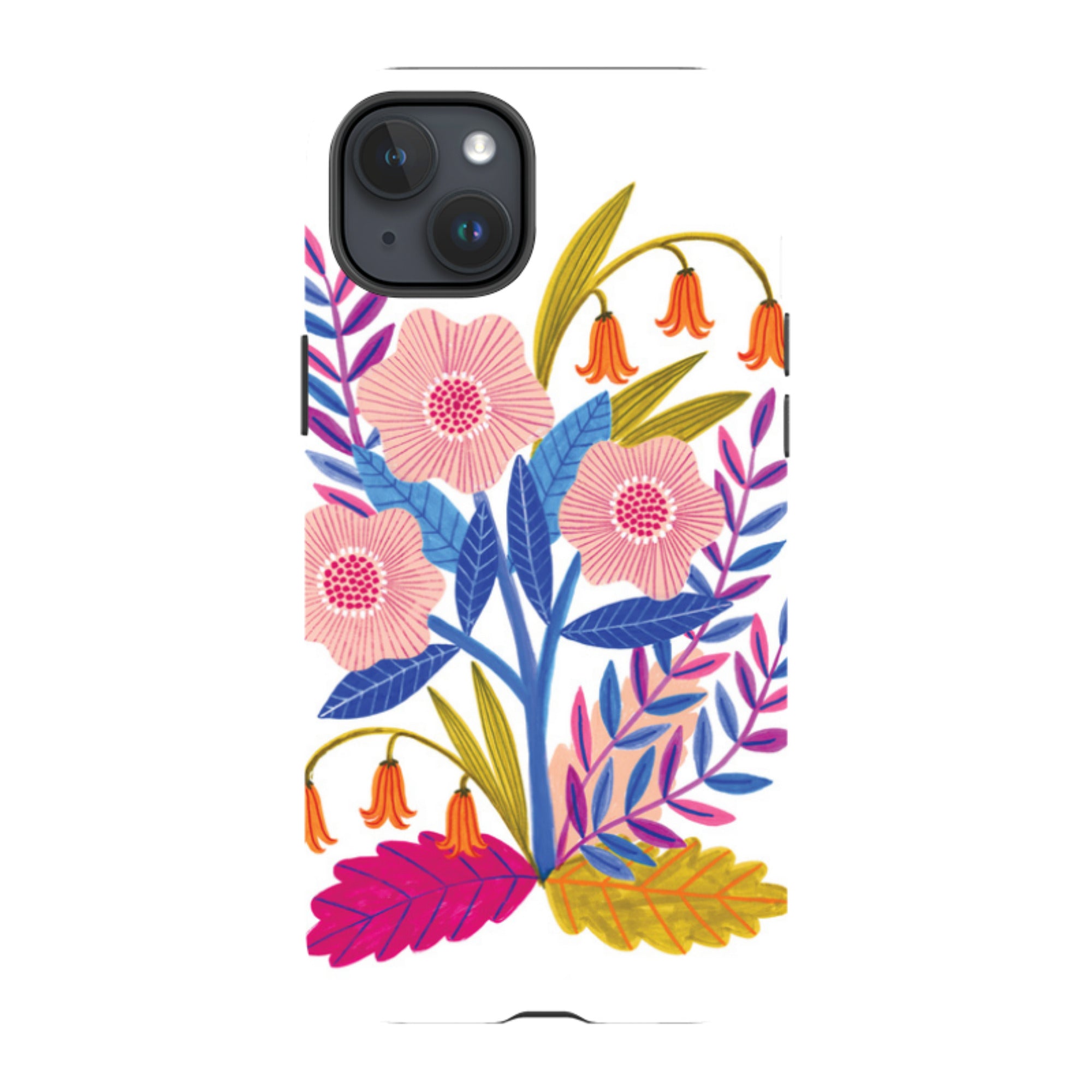 iPhone Tough Case - Leaves Cluster By Lee Foster Wilson