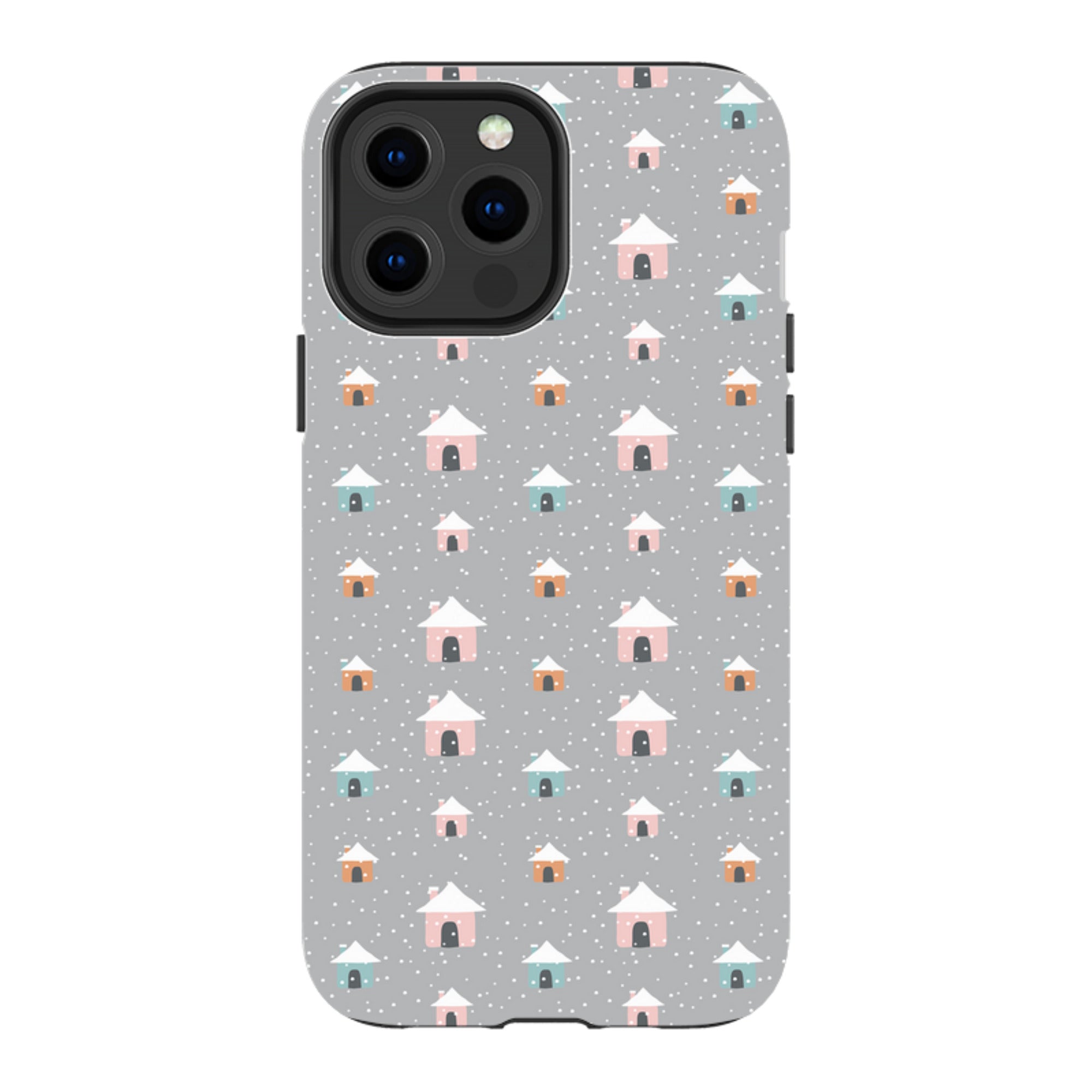 iPhone MagSafe Tough Case -  House Pattern
