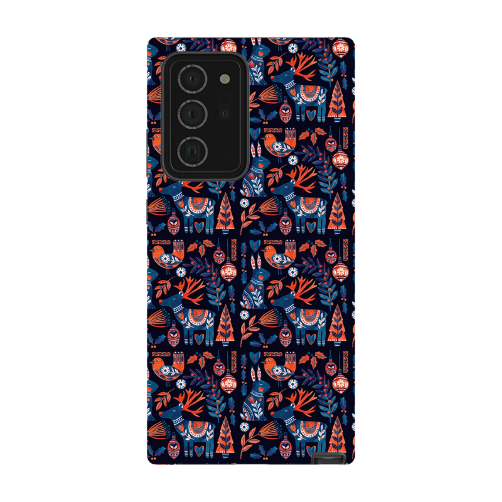 Samsung Tough Case - Scandi Animals Dark By Tracey English