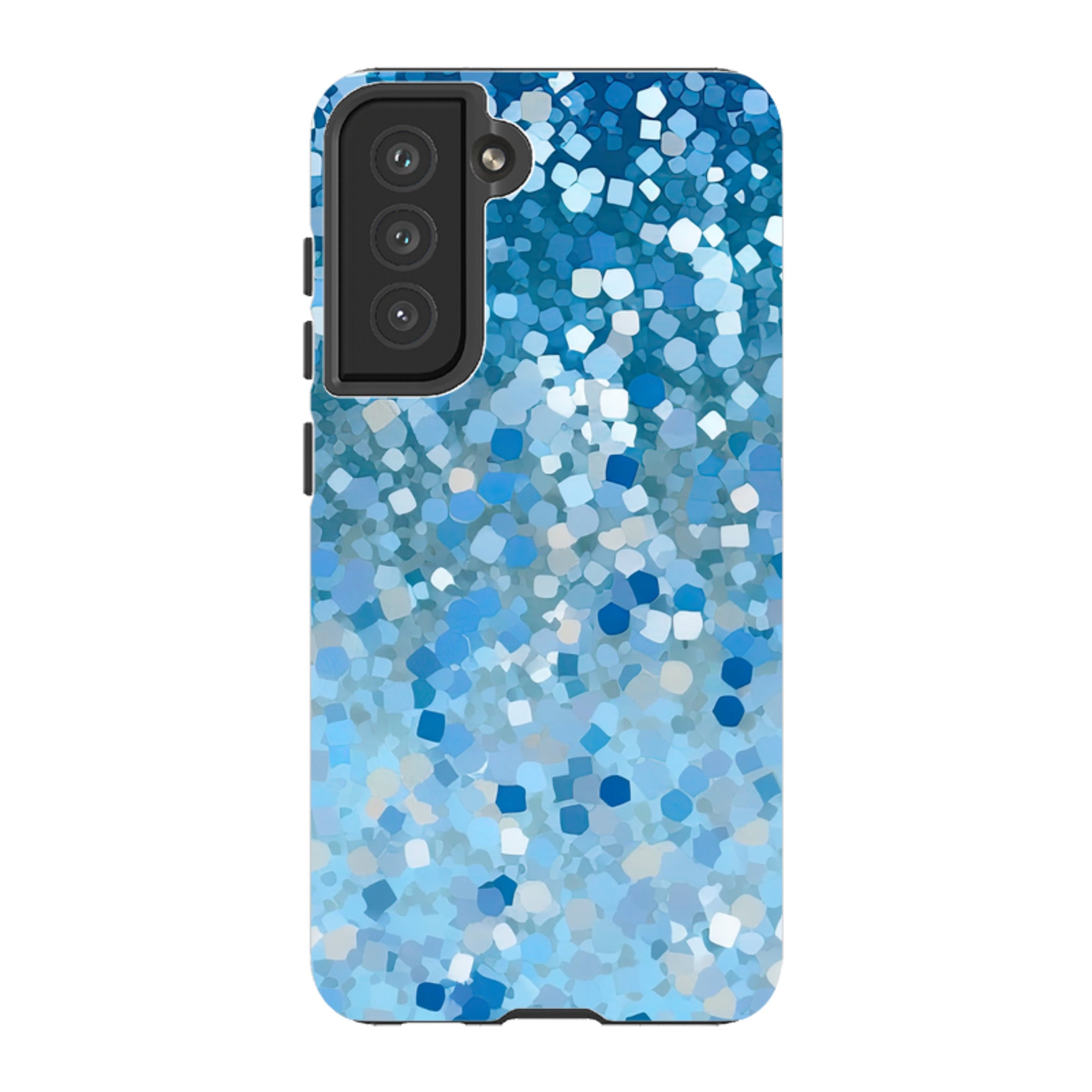 Samsung Tough Case - Blue Glitter II (Case Does Not Glitter)