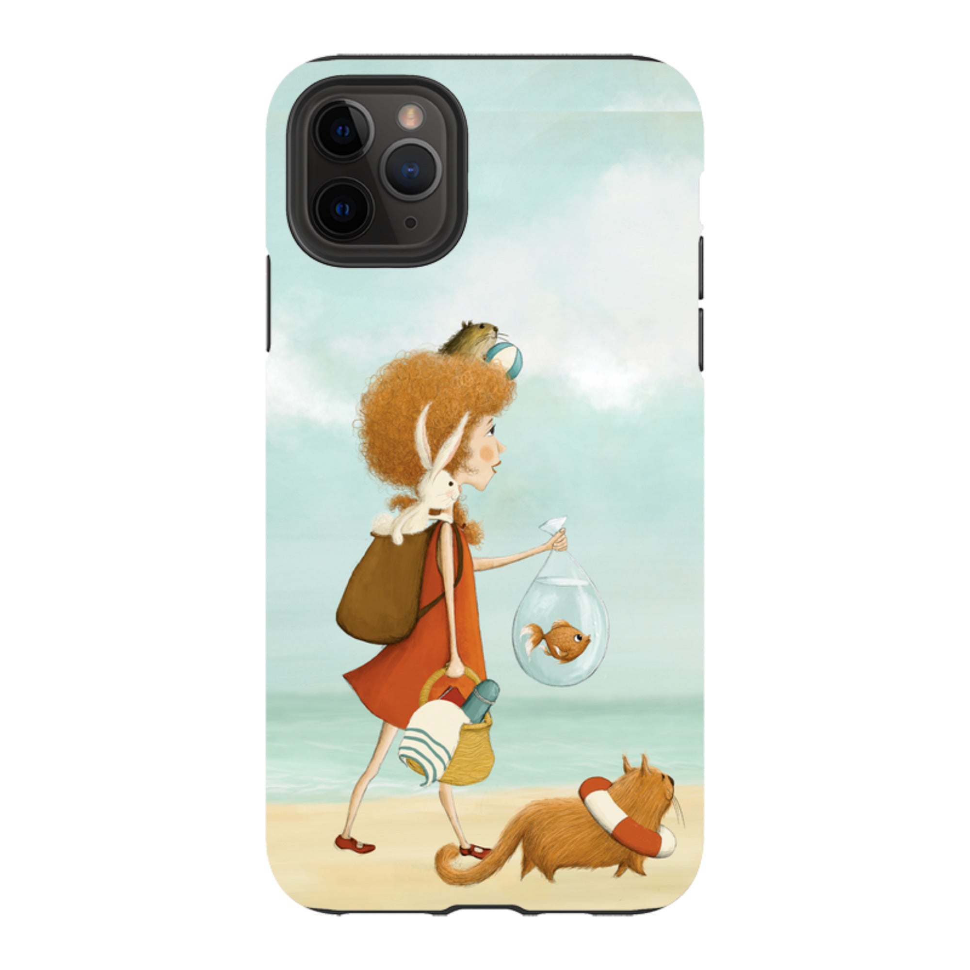 iPhone Tough Case - On Vacation By Maja Lindberg