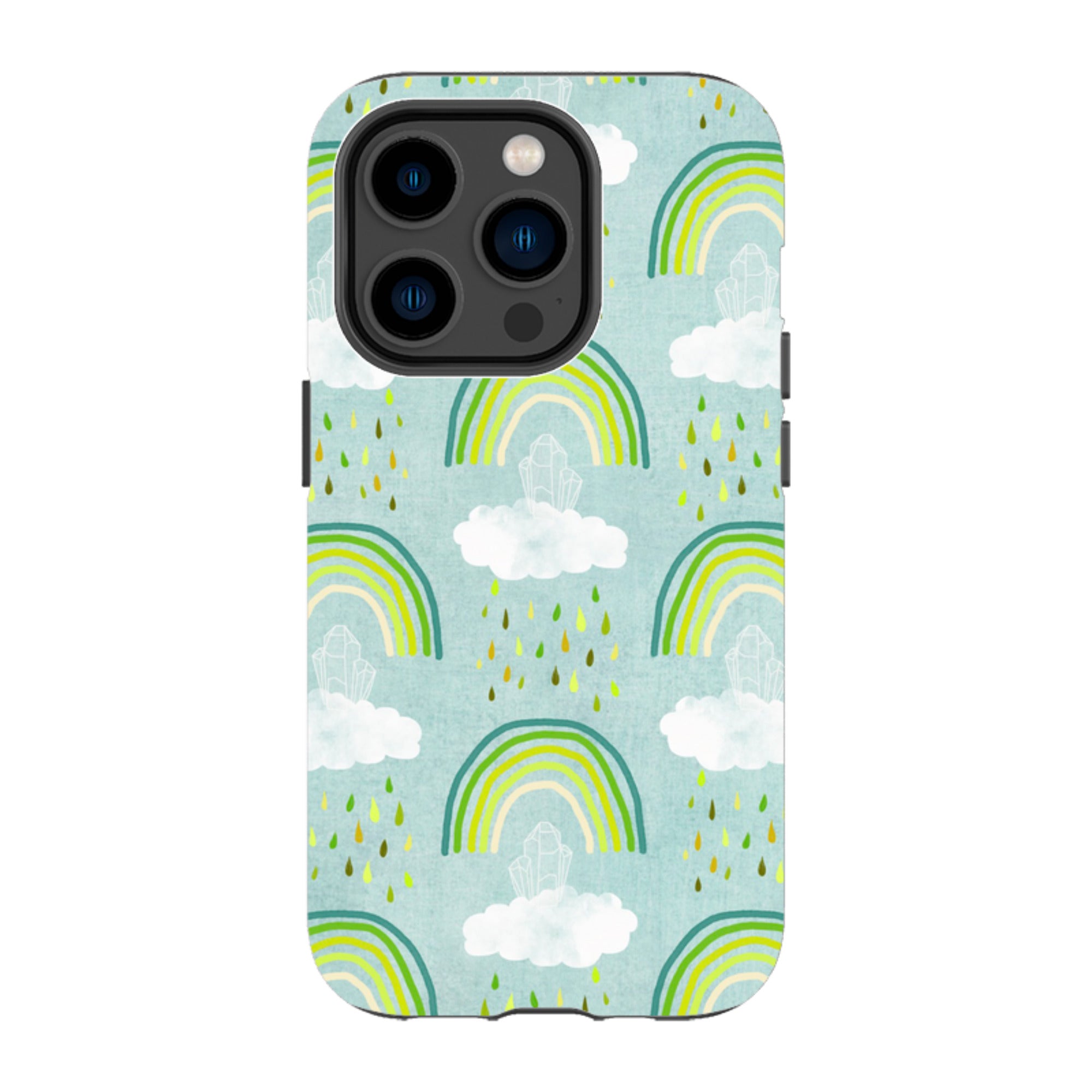 iPhone MagSafe Tough Case - Rainbows and Crystals By Katherine Quinn