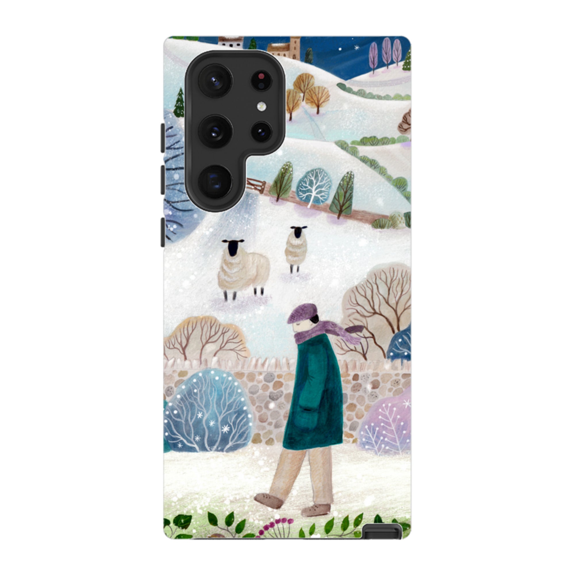 Samsung Tough Case - Across Snowy Fields By Bex Parkin