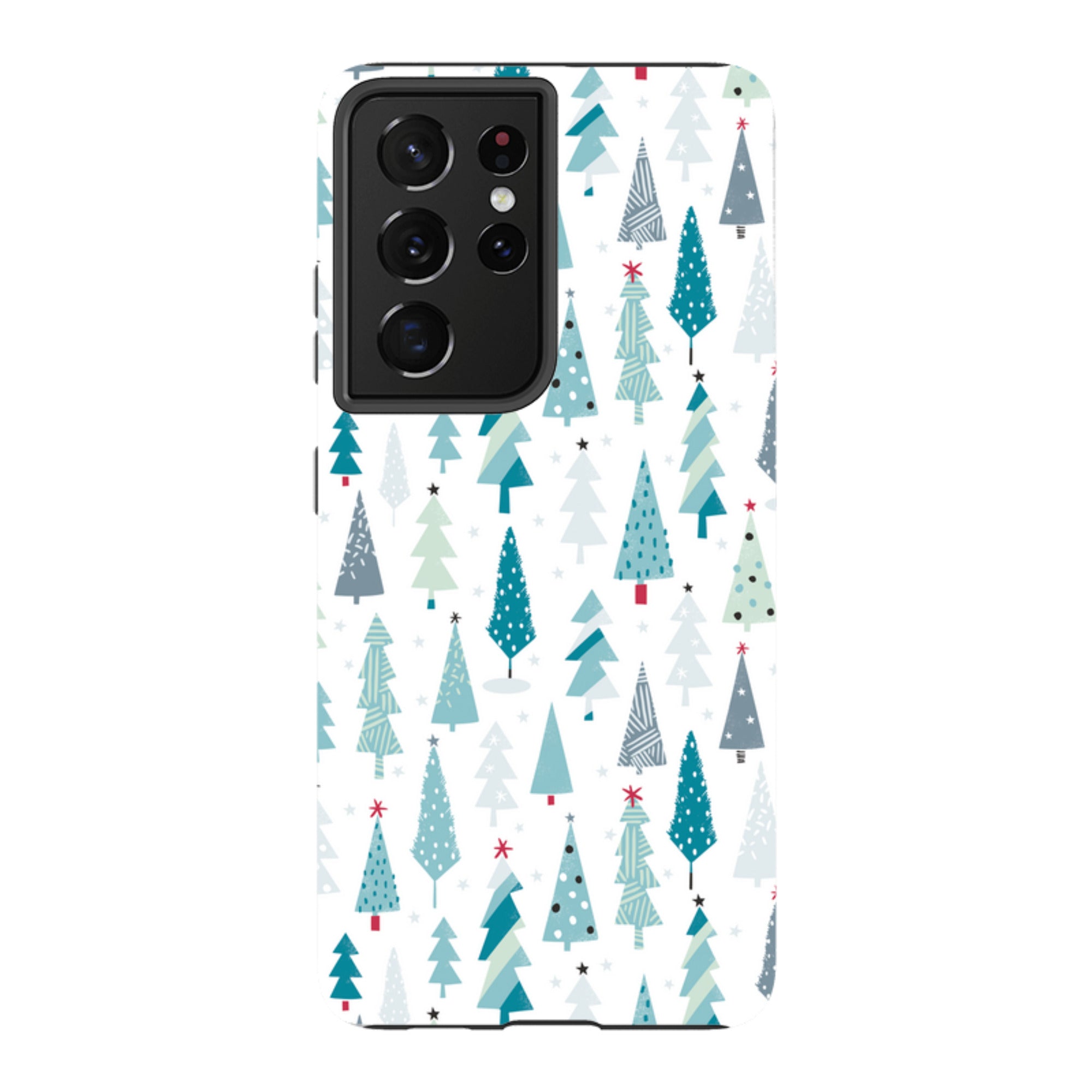 Samsung Tough Case - Little Xmas Trees By Ali Brookes