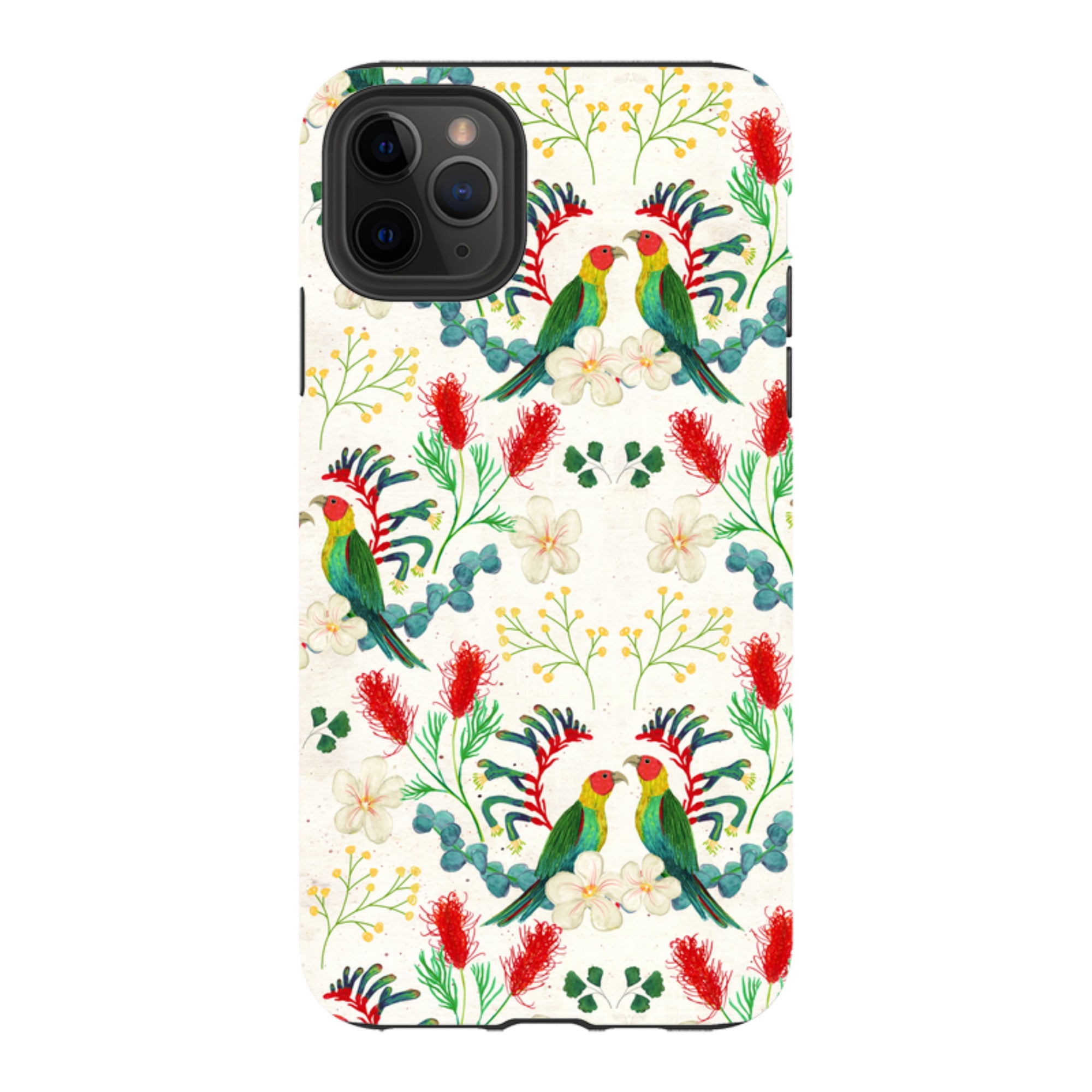 iPhone Tough Case - Rainbow Lorikeet By Katherine Quinn
