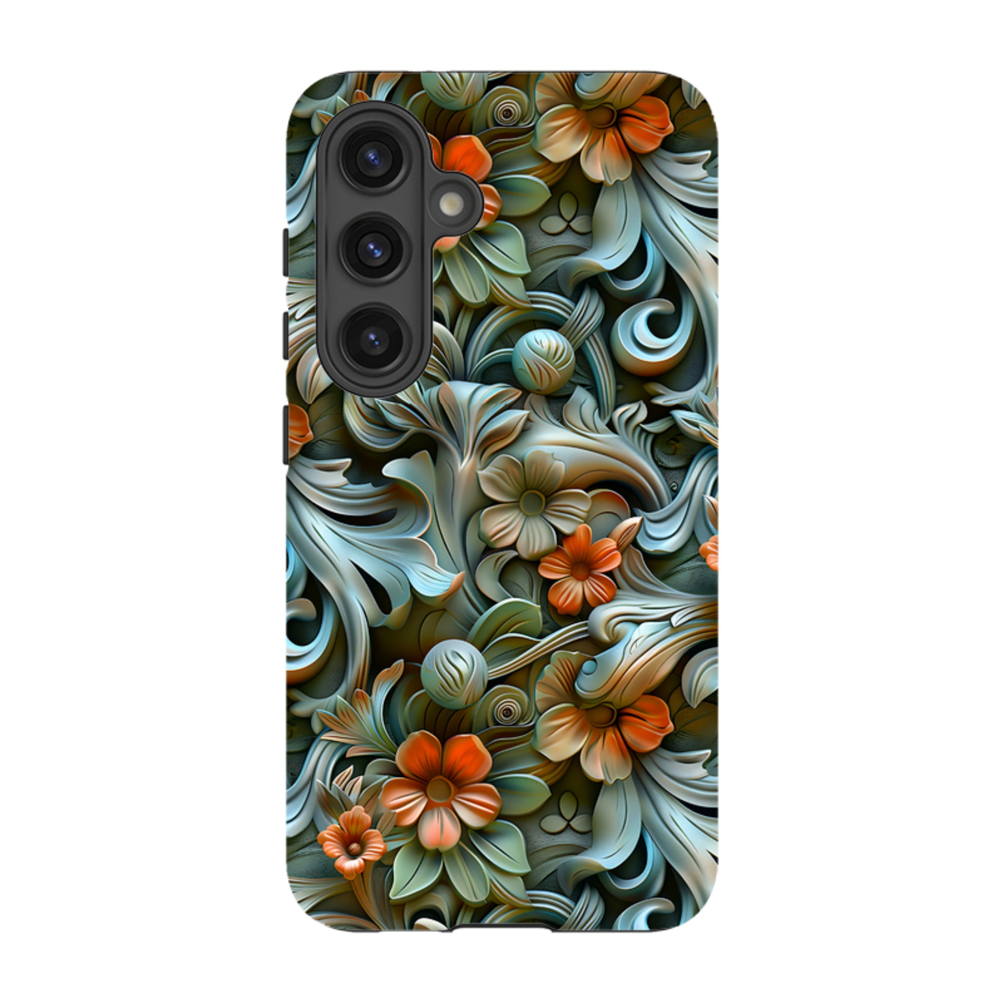 Samsung Tough Case - Clover Floral