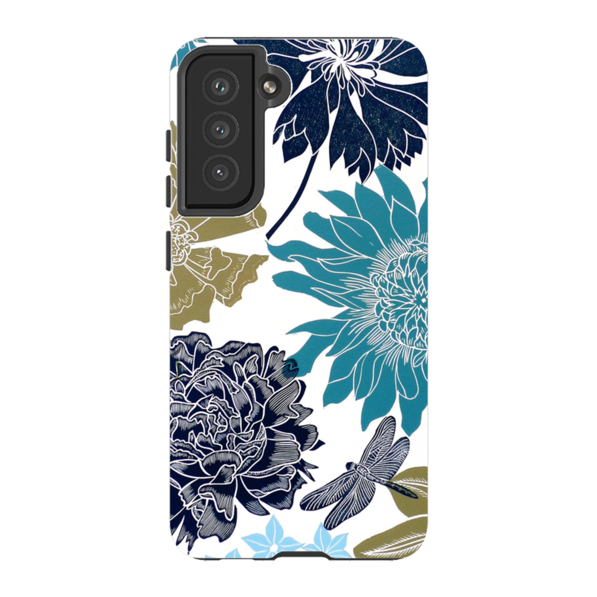 Samsung Tough Case - Cottage Garden Dragonfly By Kate Heiss