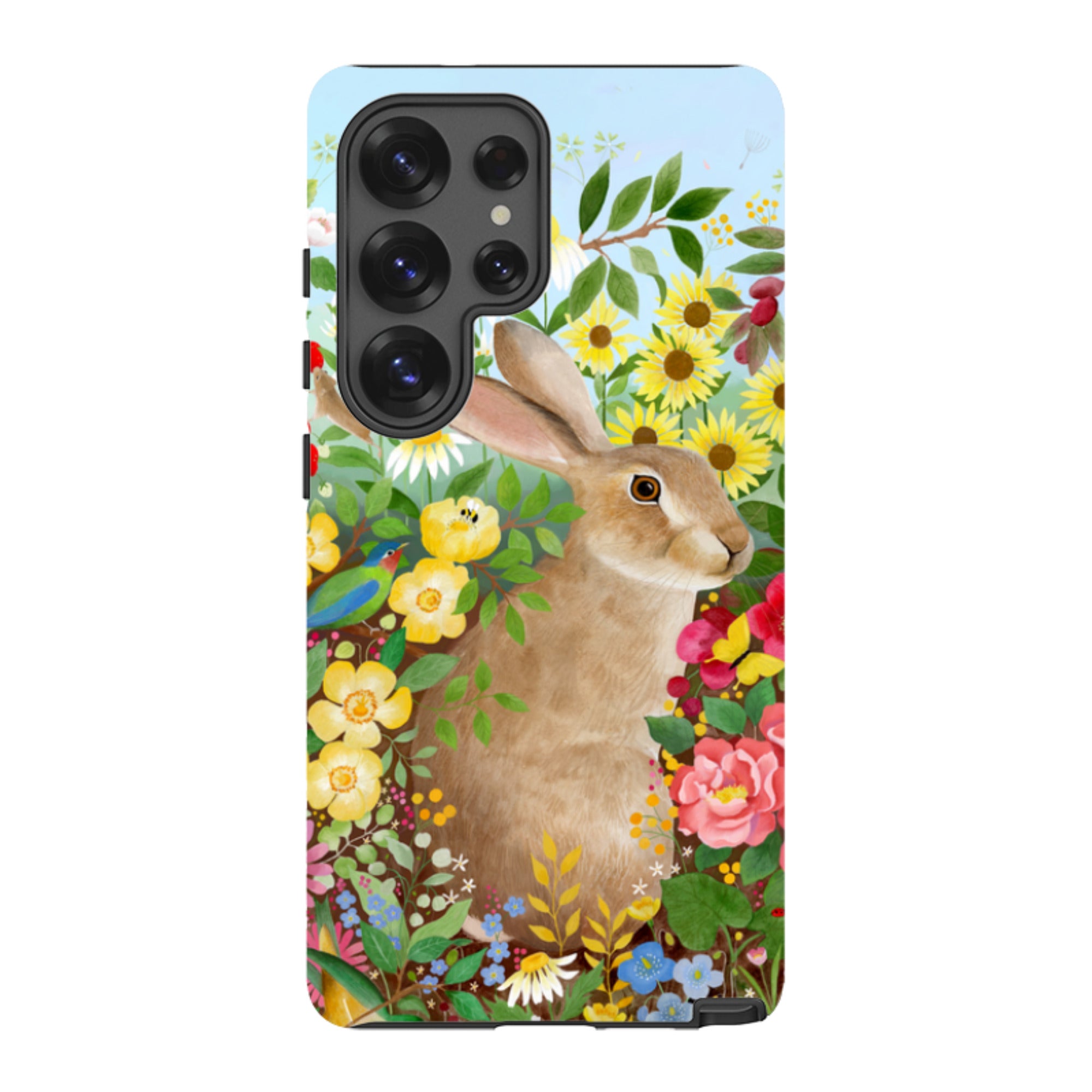 Samsung Tough Case - Rabbit Garden By Bex Parkin