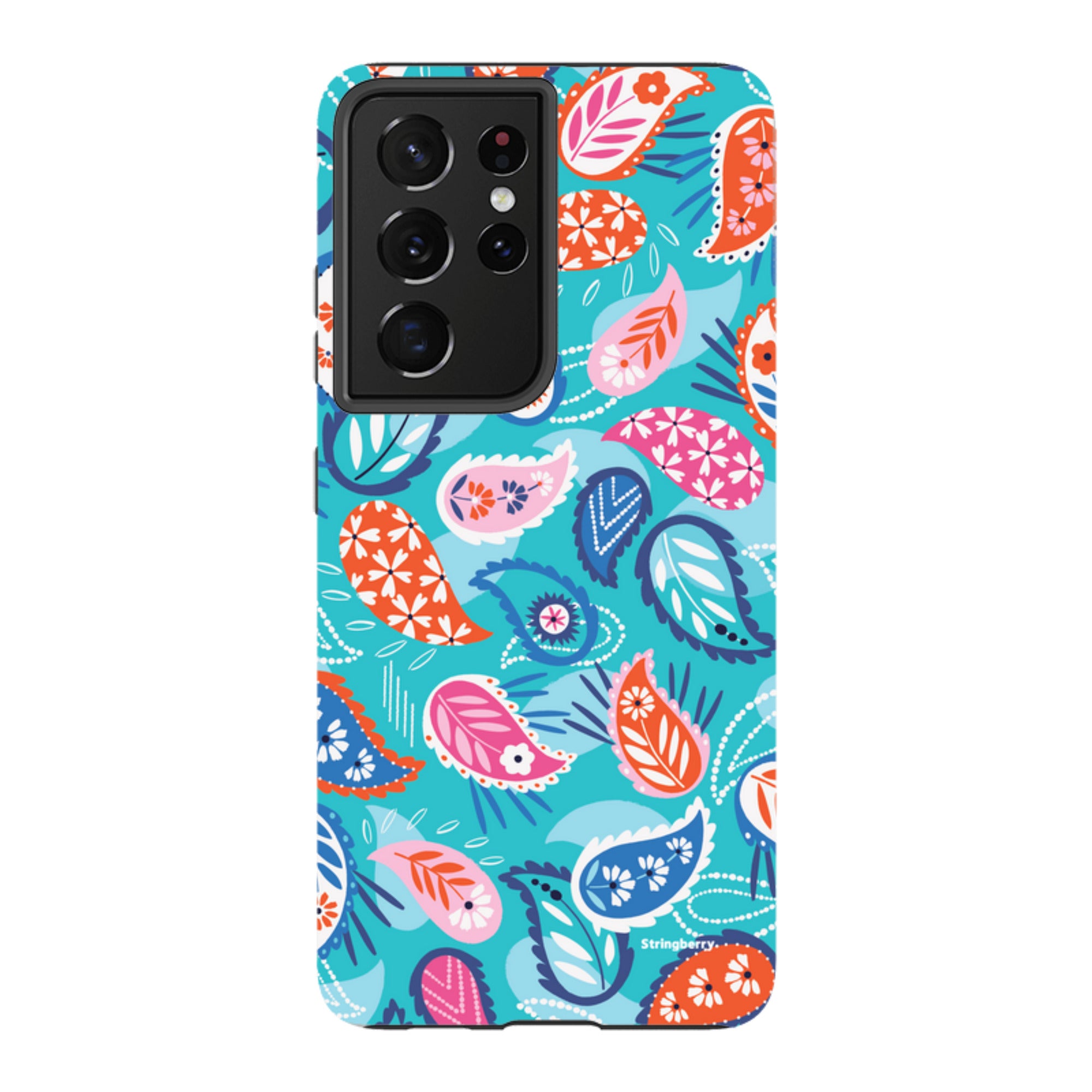 Samsung Tough Case - Paisley Blue By Ali Brookes