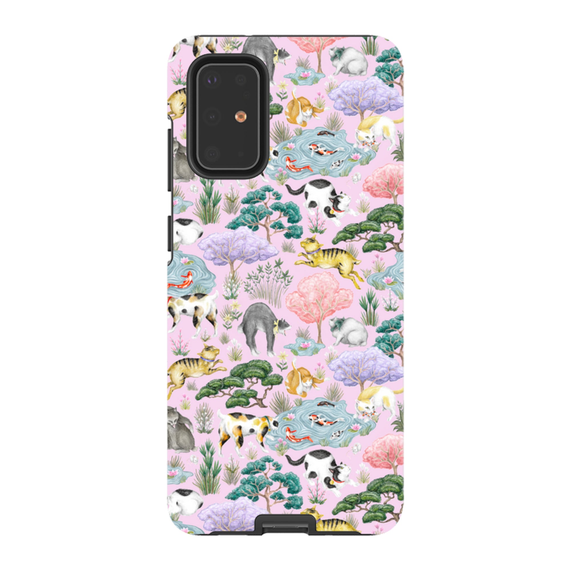 Samsung Tough  Case - Cat Garden By Catherine Rowe