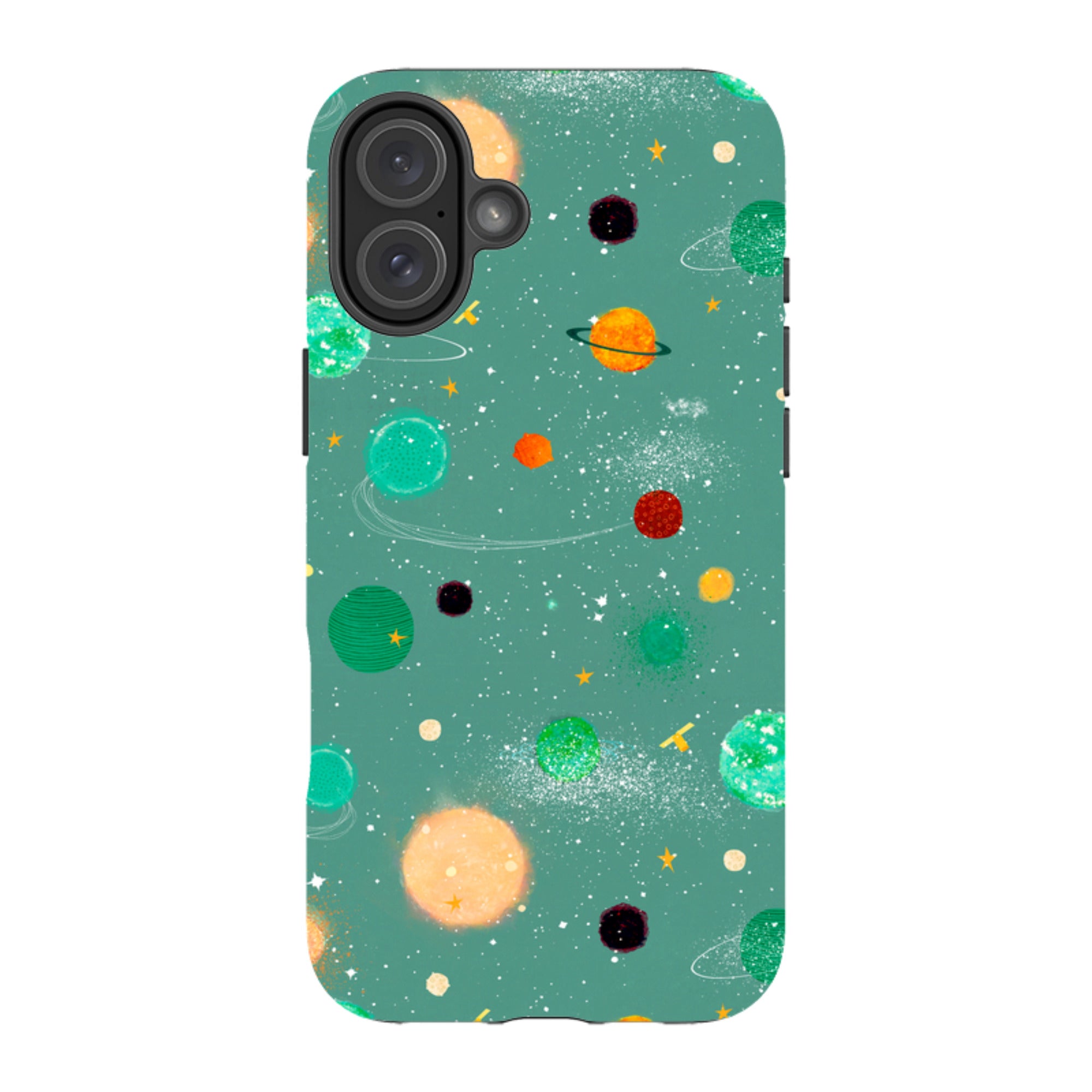 iPhone MagSafe Tough Case - Far Far Away Green By Katherine Quinn