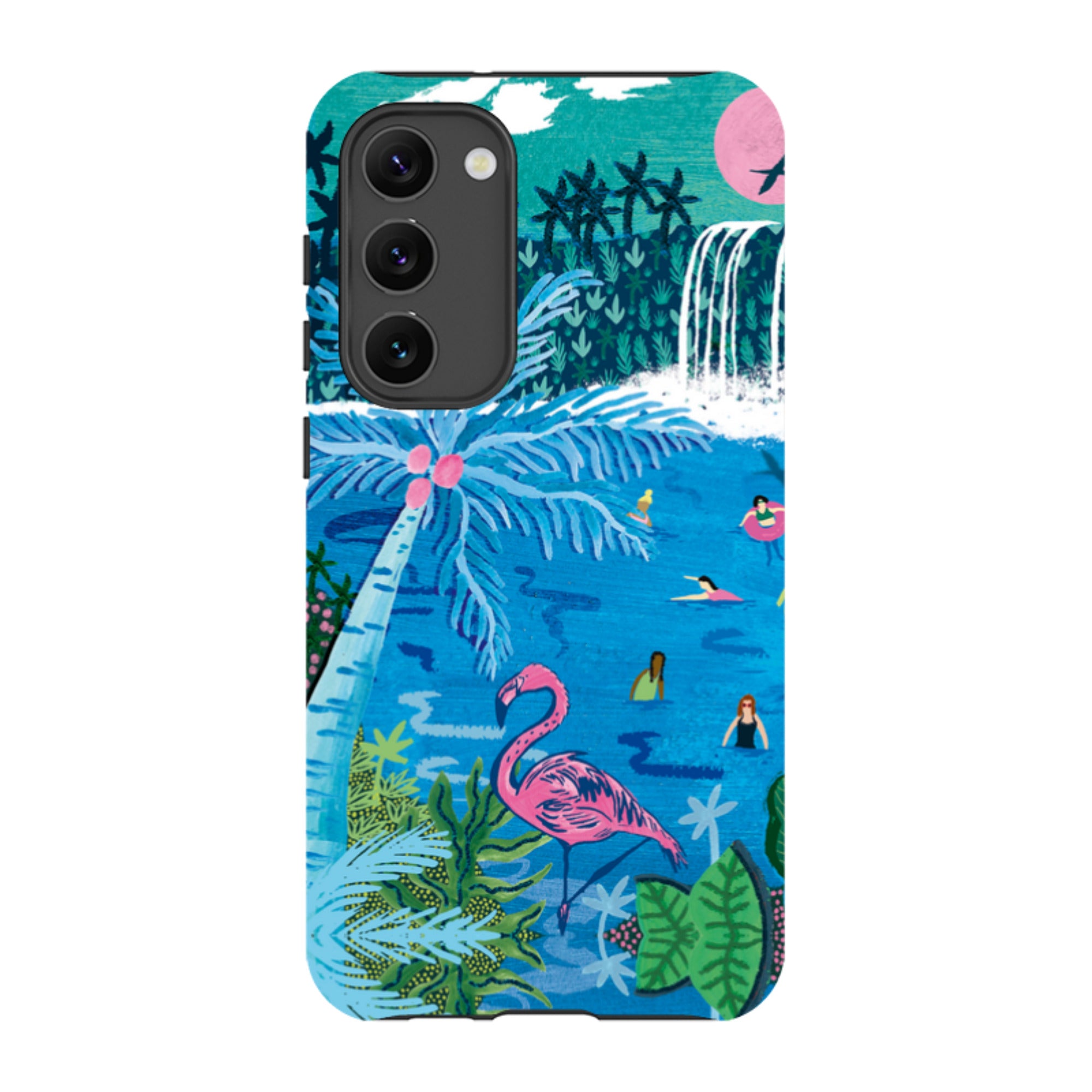 Samsung Tough  Case - Palm Pool III By Emma Frances Grant