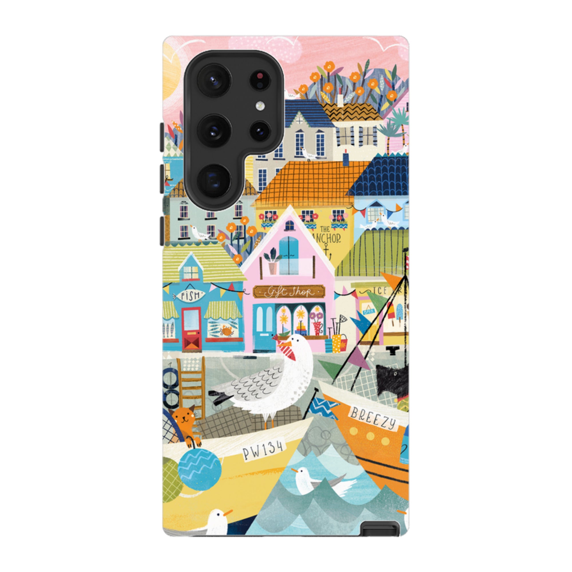 Samsung Tough  Case - Harbour 1 By Ali Brookes