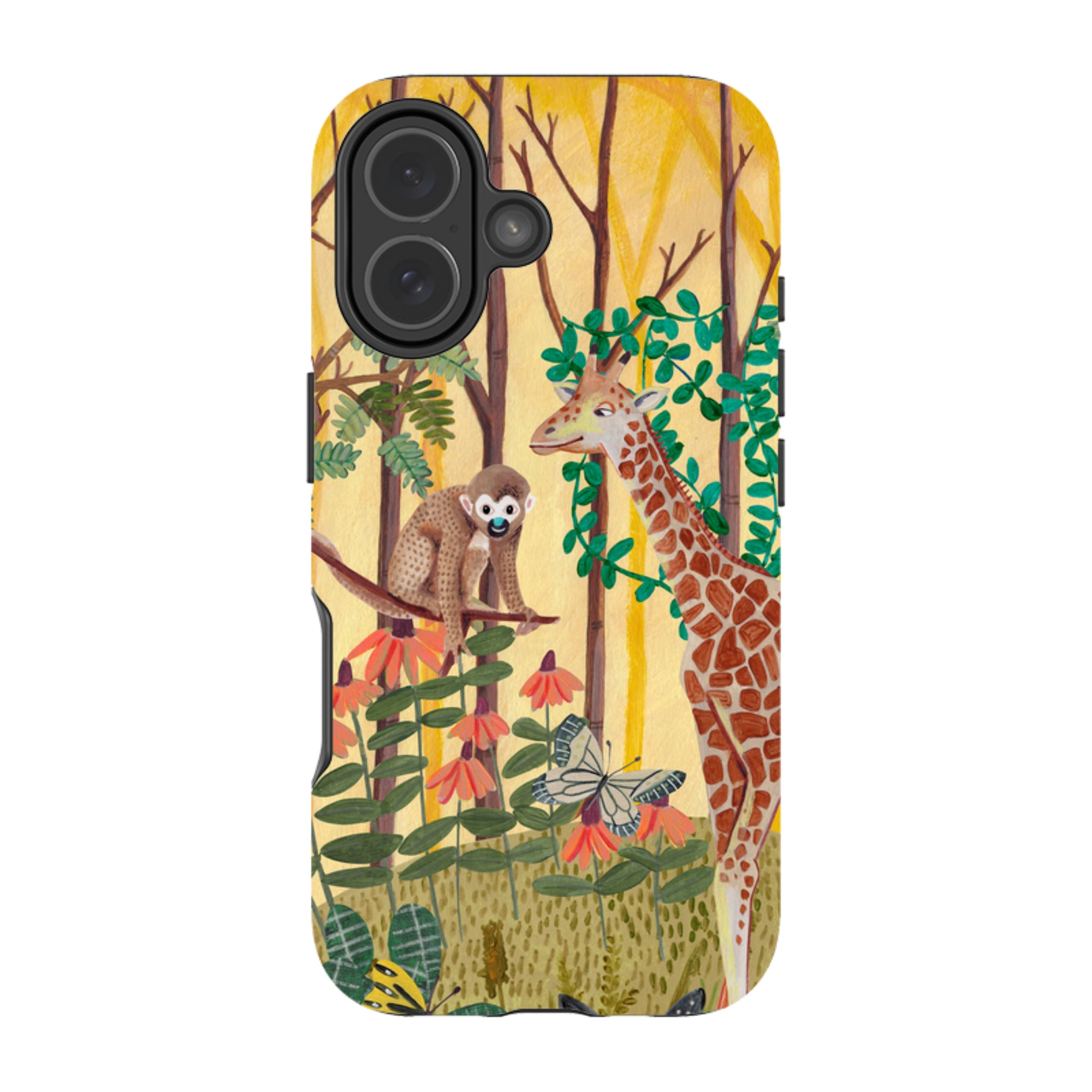iPhone MagSafe Tough Case -  Giraffe By Caroline Bonne Muller