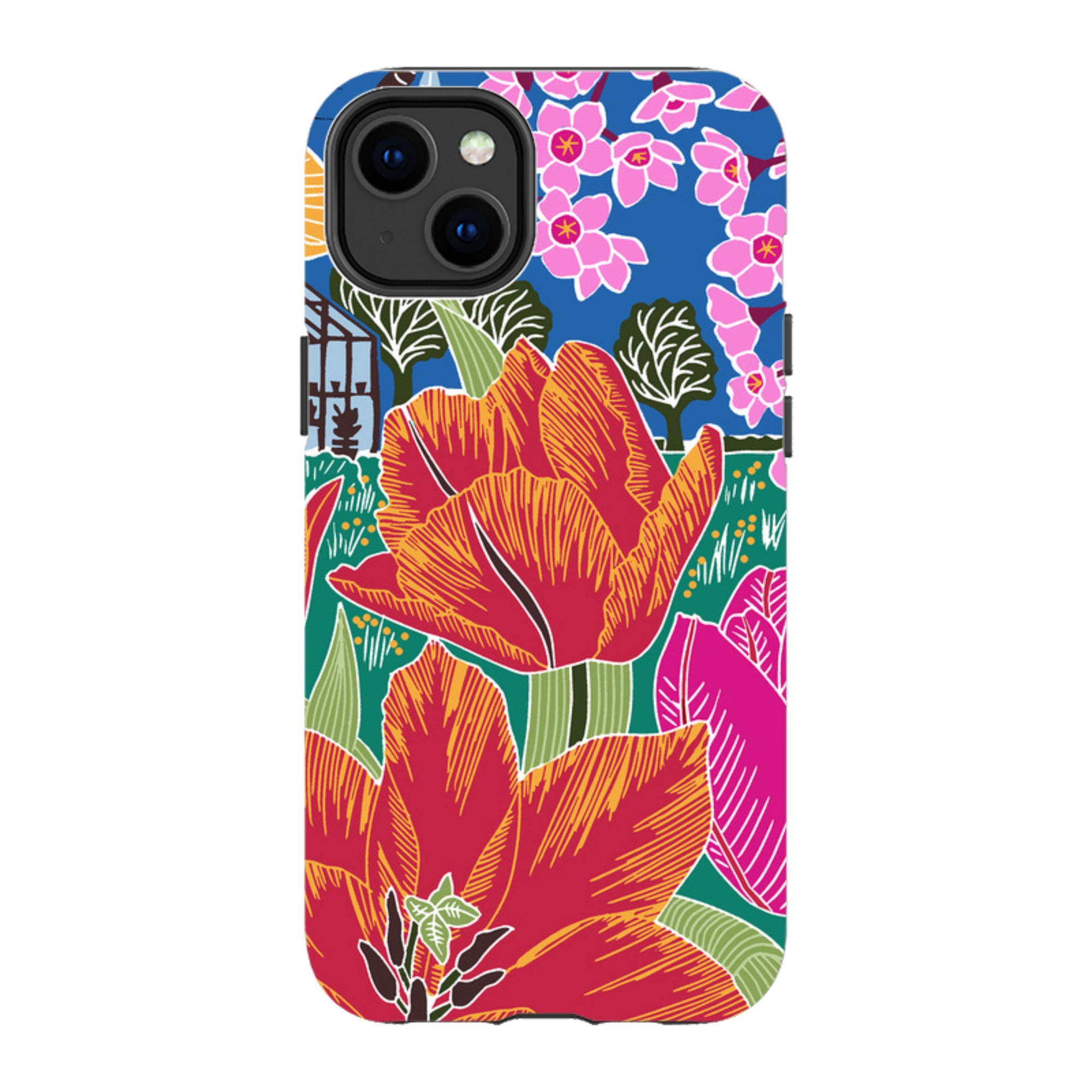 iPhone Tough Case - Tulip By Kate Heiss