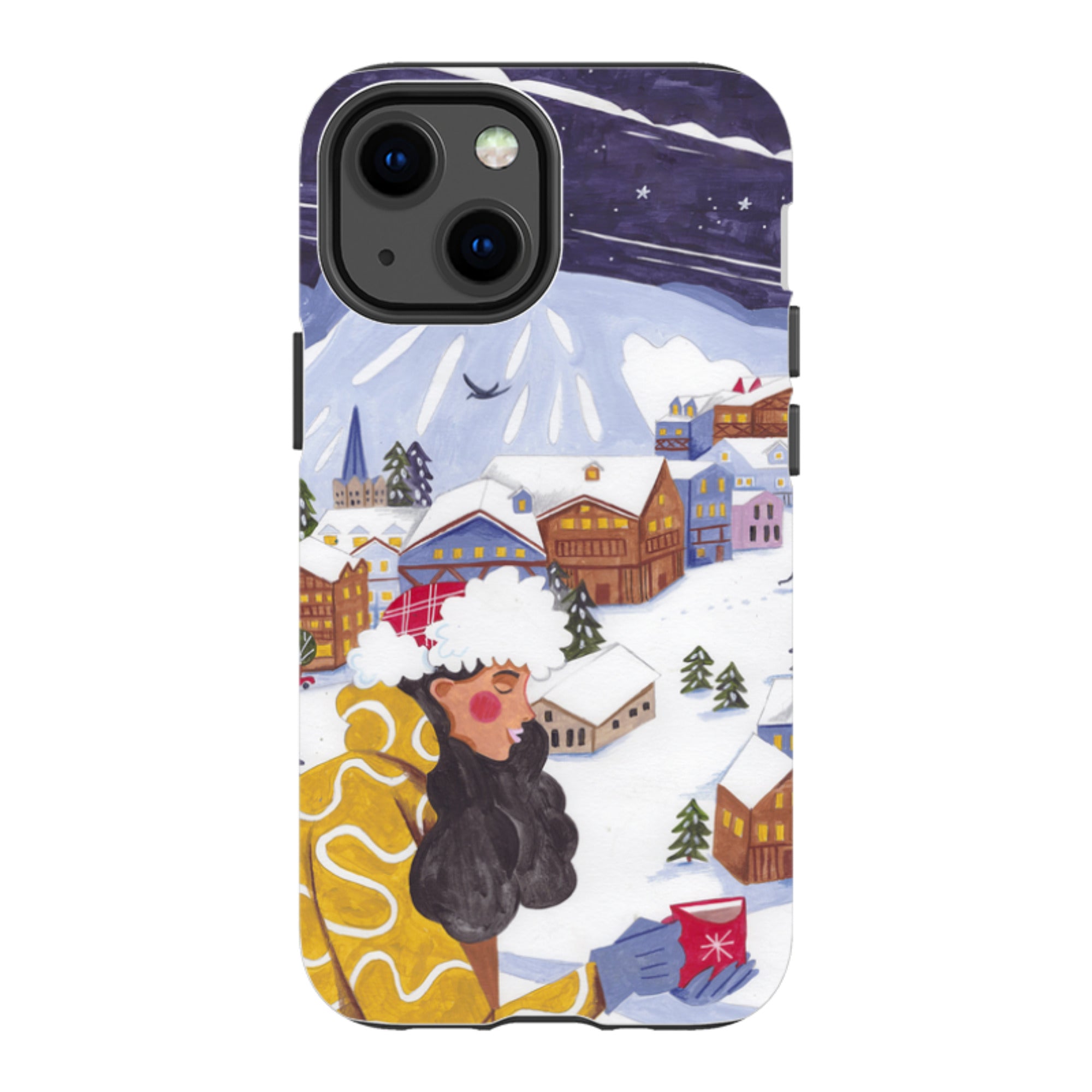iPhone Tough Case - Courchevel By Caroline Bonne Muller