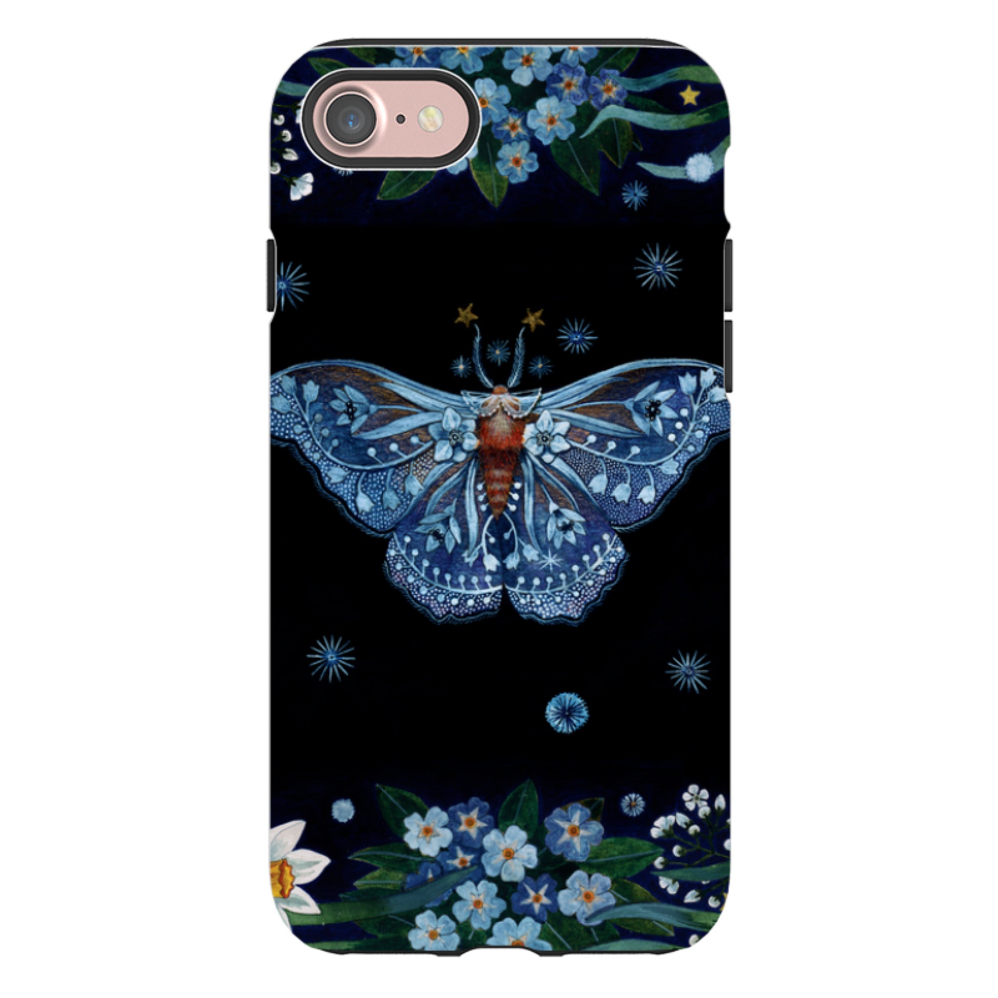 iPhone Tough Case - Night Moth By Maria Matos