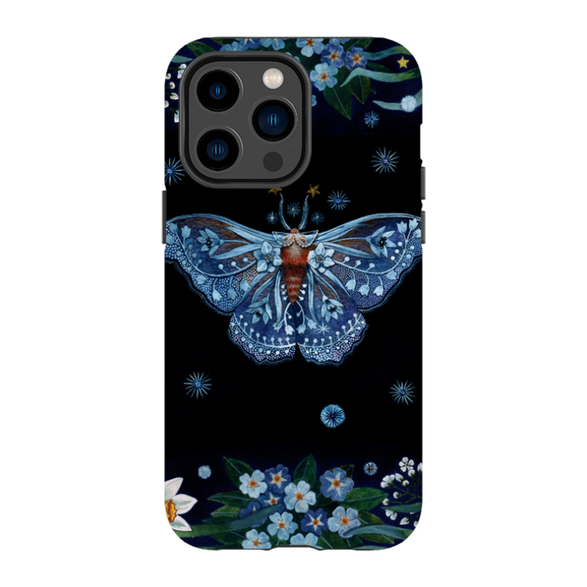 iPhone Tough Case - Night Moth By Maria Matos