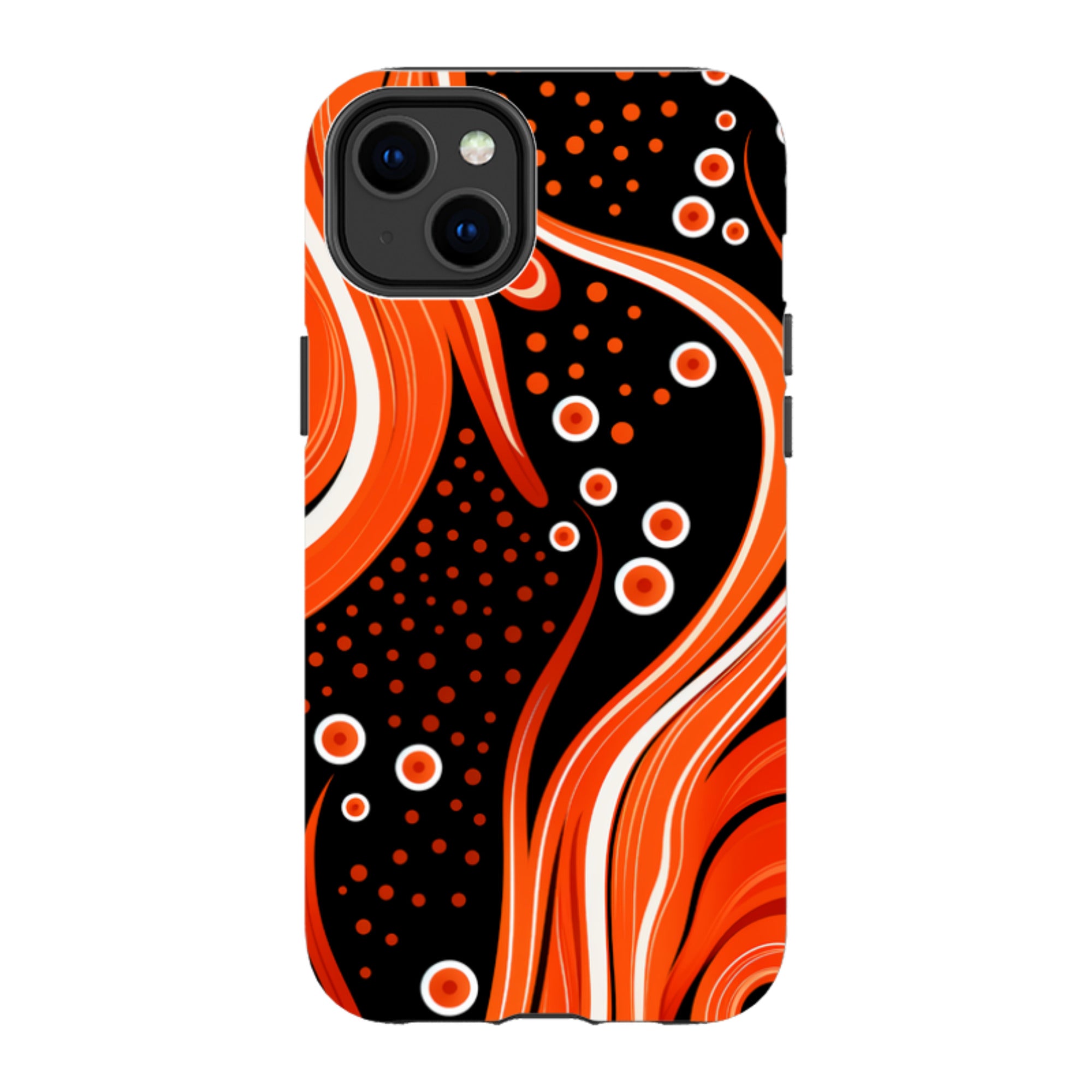 iPhone Tough Case -Red Wave Stars