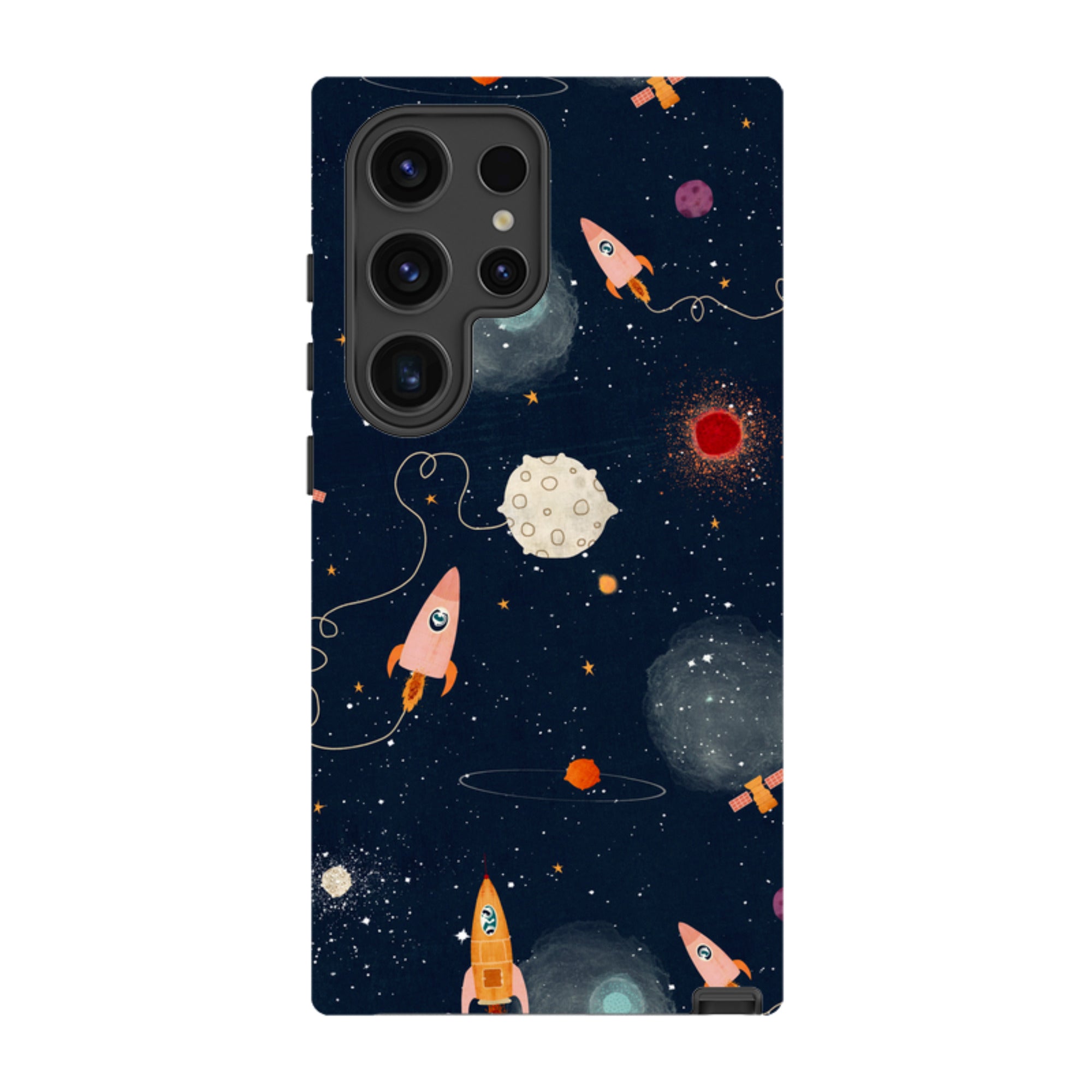 Samsung Tough Case - Rockets Midnight By Katherine Quinn