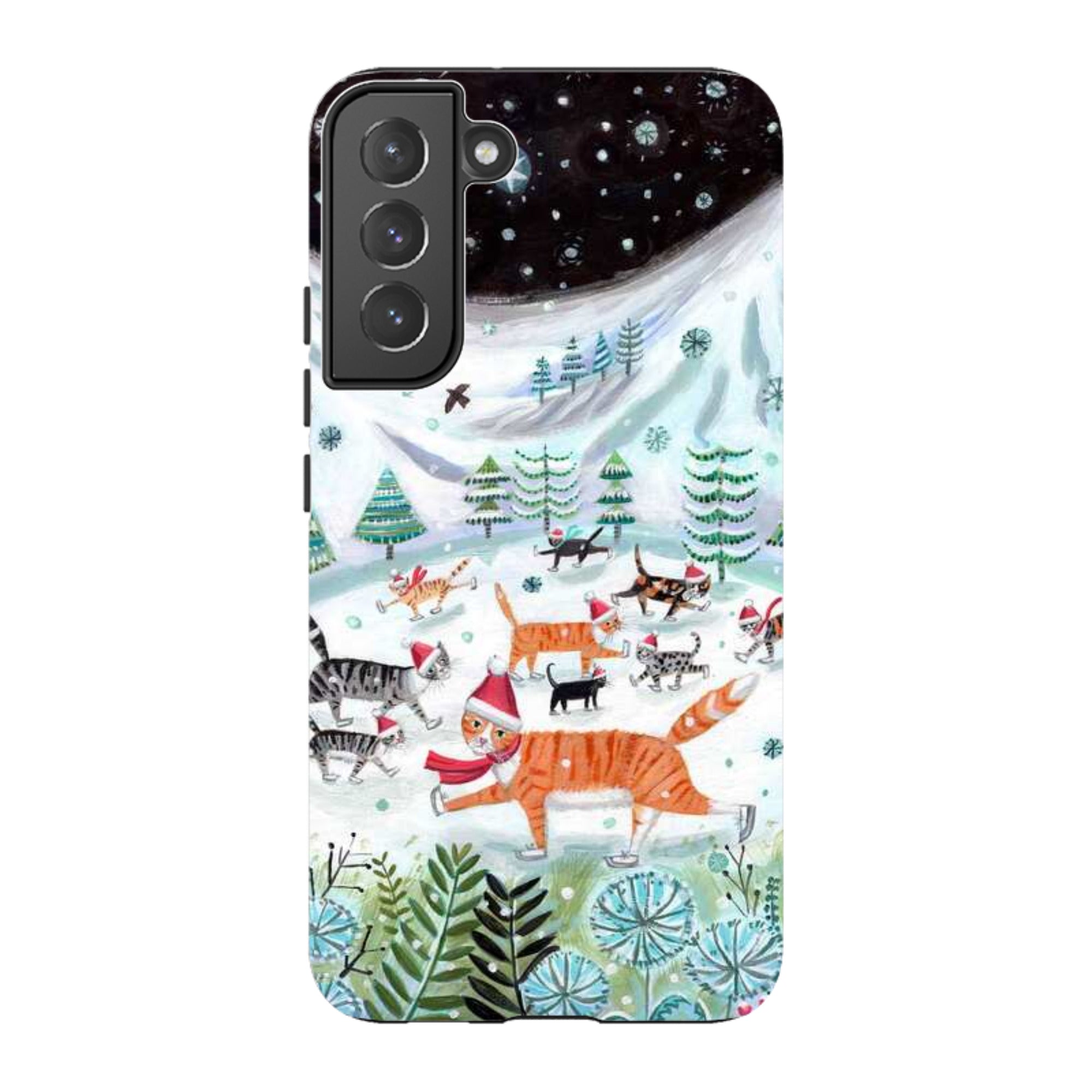 Samsung Tough Case - Cats On Ice By Mary Stubberfield