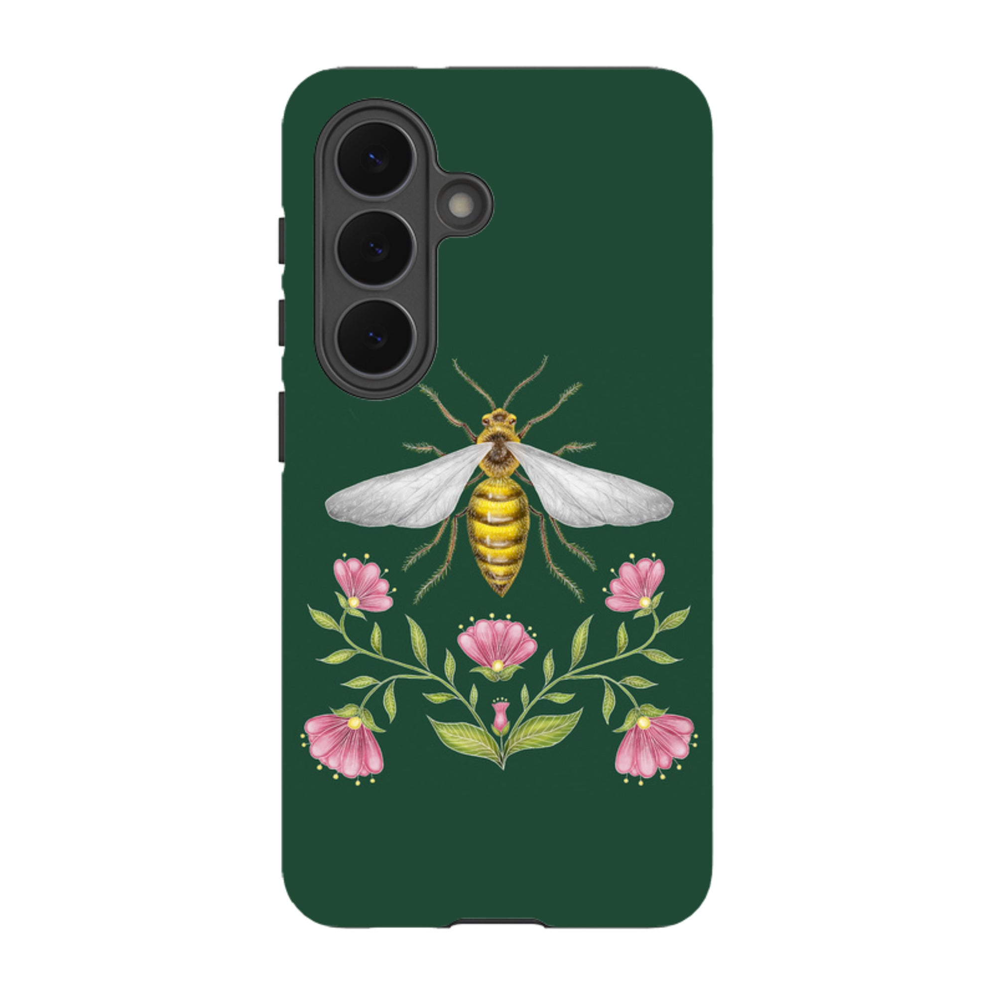 Samsung Tough Case - Wings Of Freedom Emerald By Catherine Rowe
