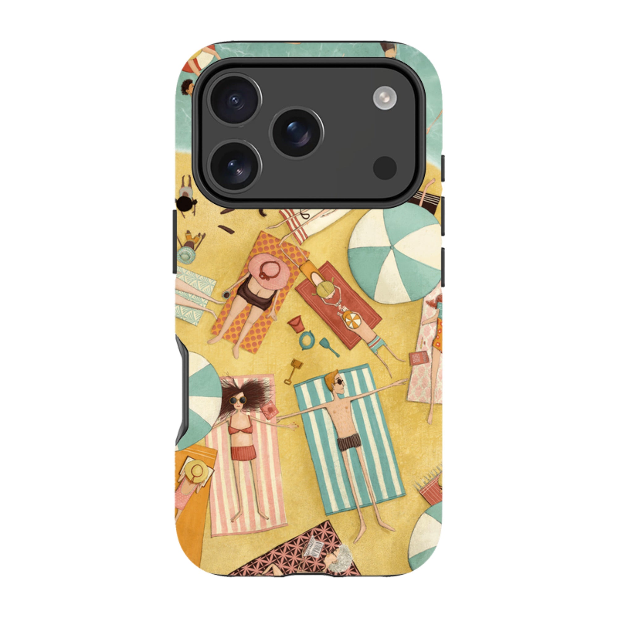iPhone MagSafe Tough Case - Beach Day By Maja Lindberg