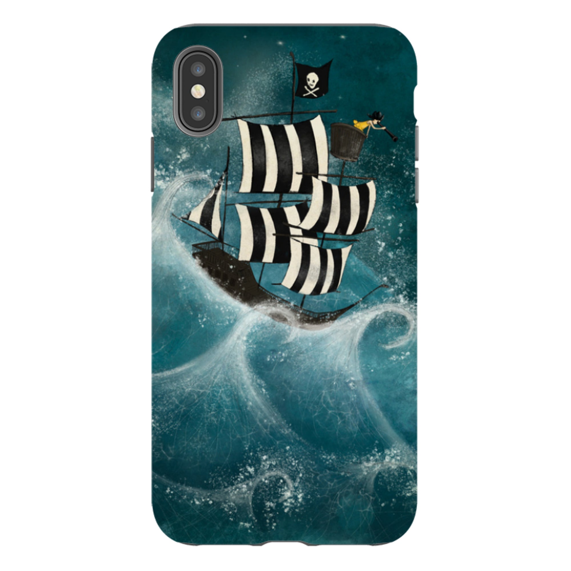 iPhone Tough Case - Face The Storm By Maja Lindberg
