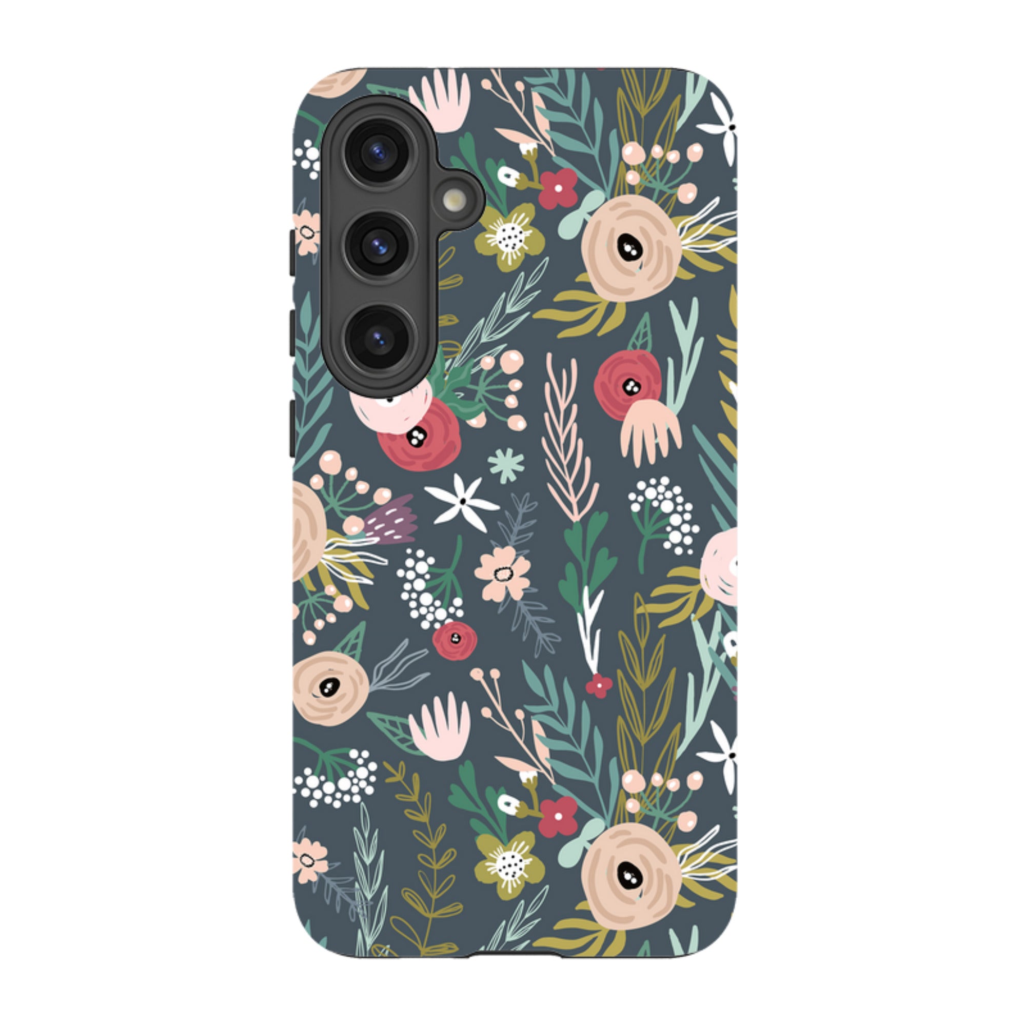 Samsung Tough Case - Winter Scandi Floral