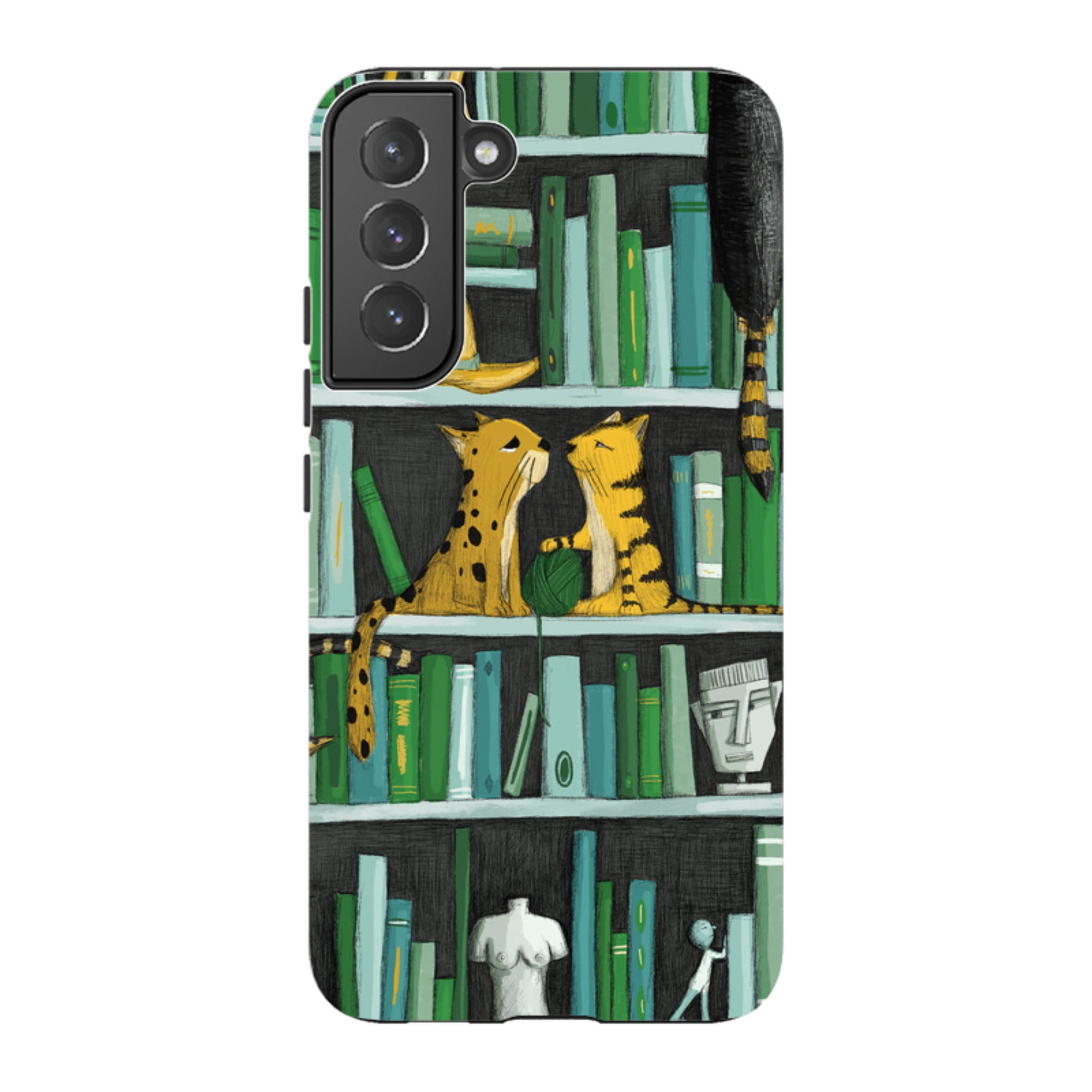 Samsung Tough Case - Library Friends By Maja Lindberg