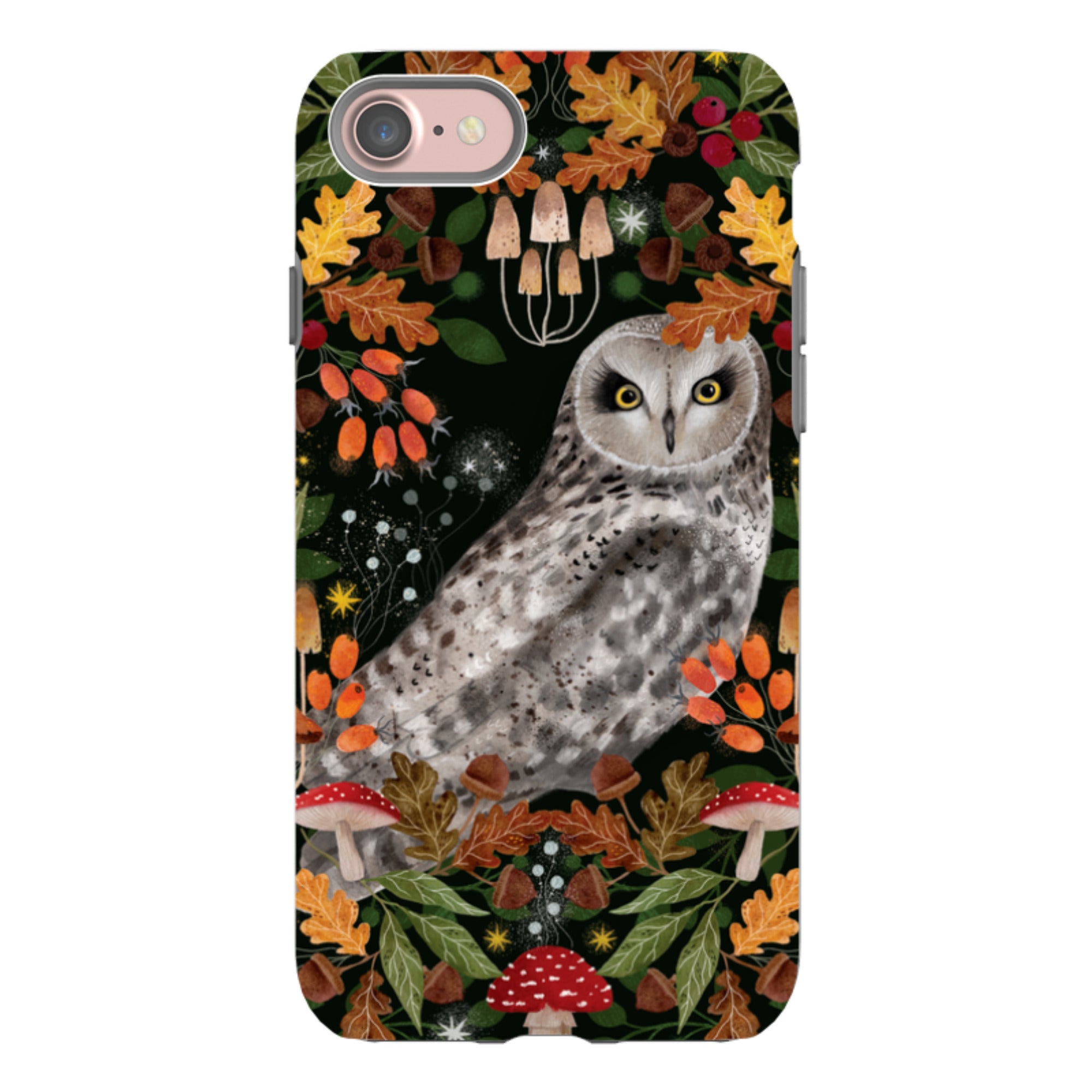 iPhone Tough Case - Autumn Owl By Bex Parkin
